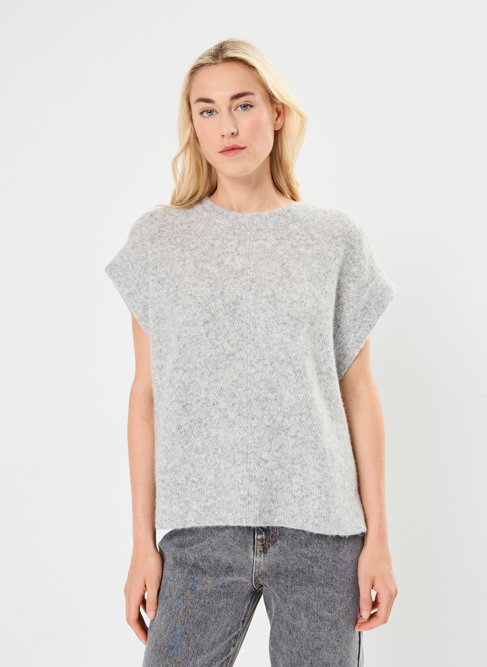 Pulls MILANO laine femme gris Georgia Rose Pulls MILANO laine femme gris Gris perle