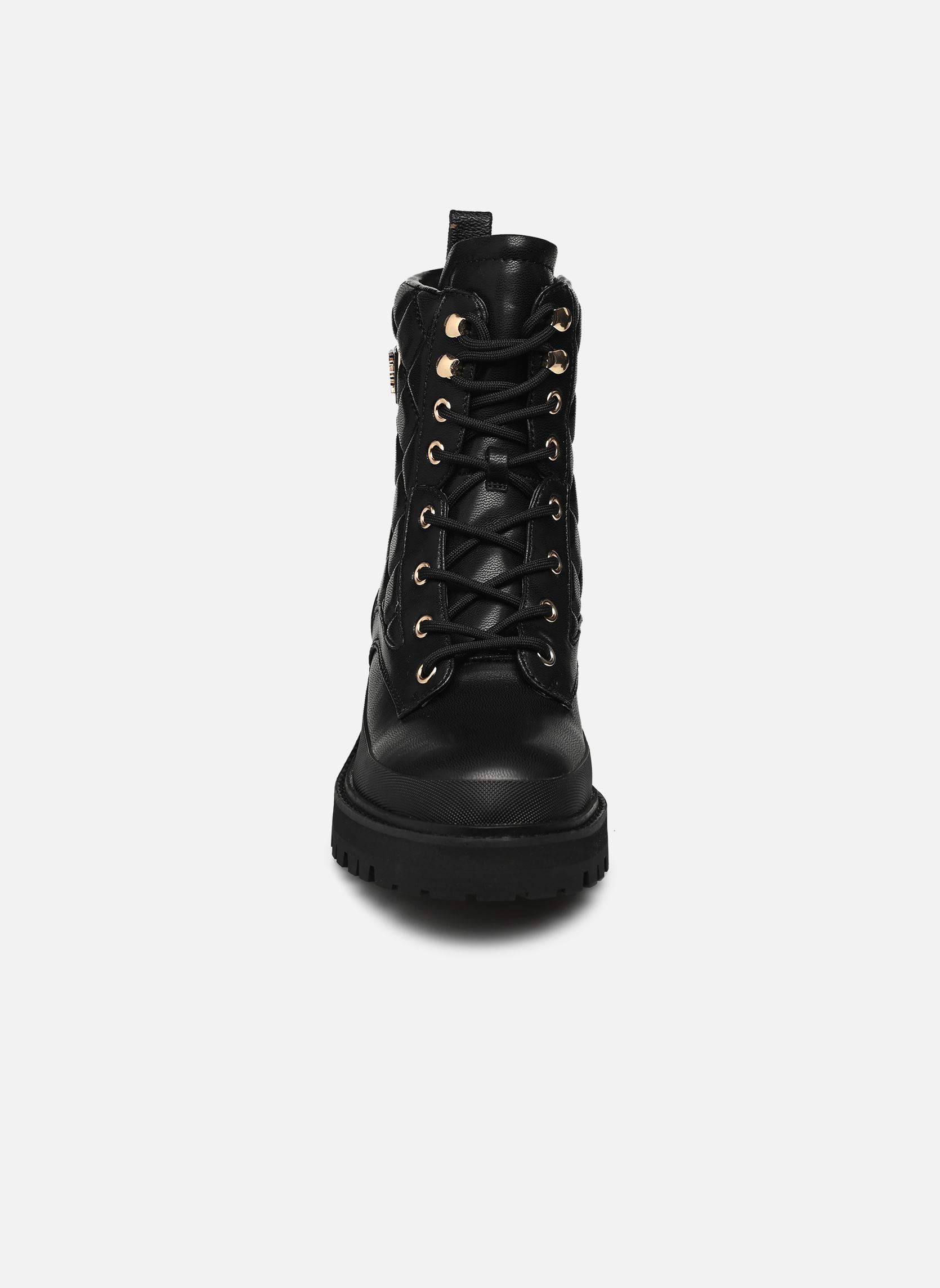 Geschnürte Stiefeletten BADAE2 damen schwarz Guess Geschnürte Stiefeletten BADAE2 damen schwarz Black brown