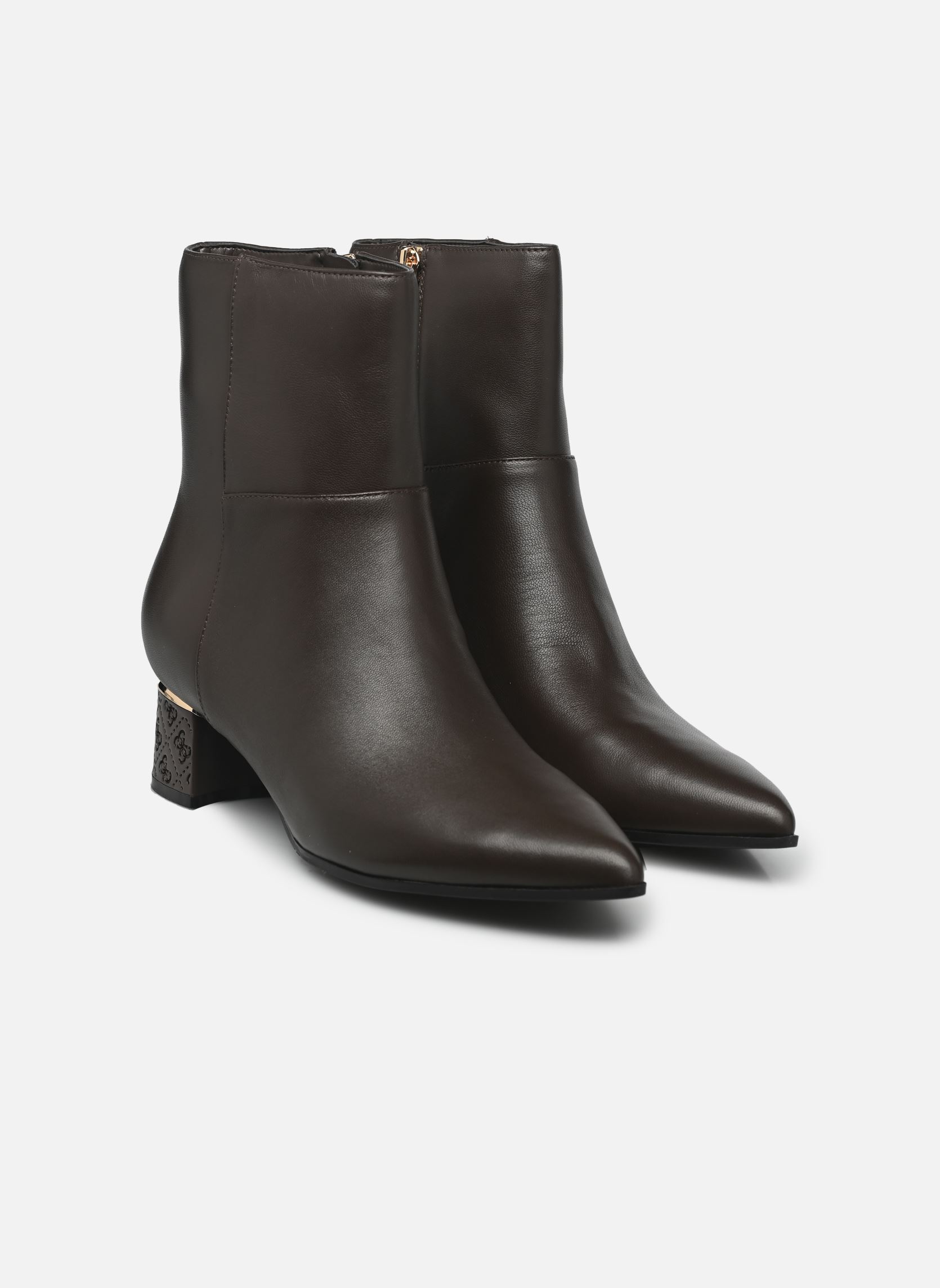 Bottines et boots LUKKIE femme marron Guess Bottines et boots LUKKIE femme marron Brown