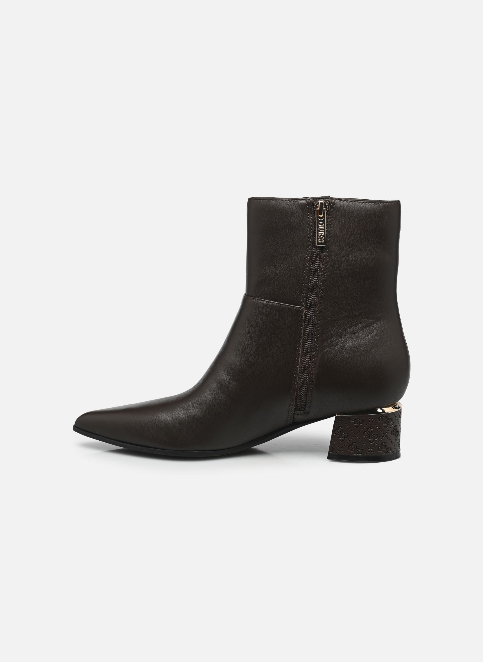 Bottines et boots LUKKIE femme marron Guess Bottines et boots LUKKIE femme marron Brown