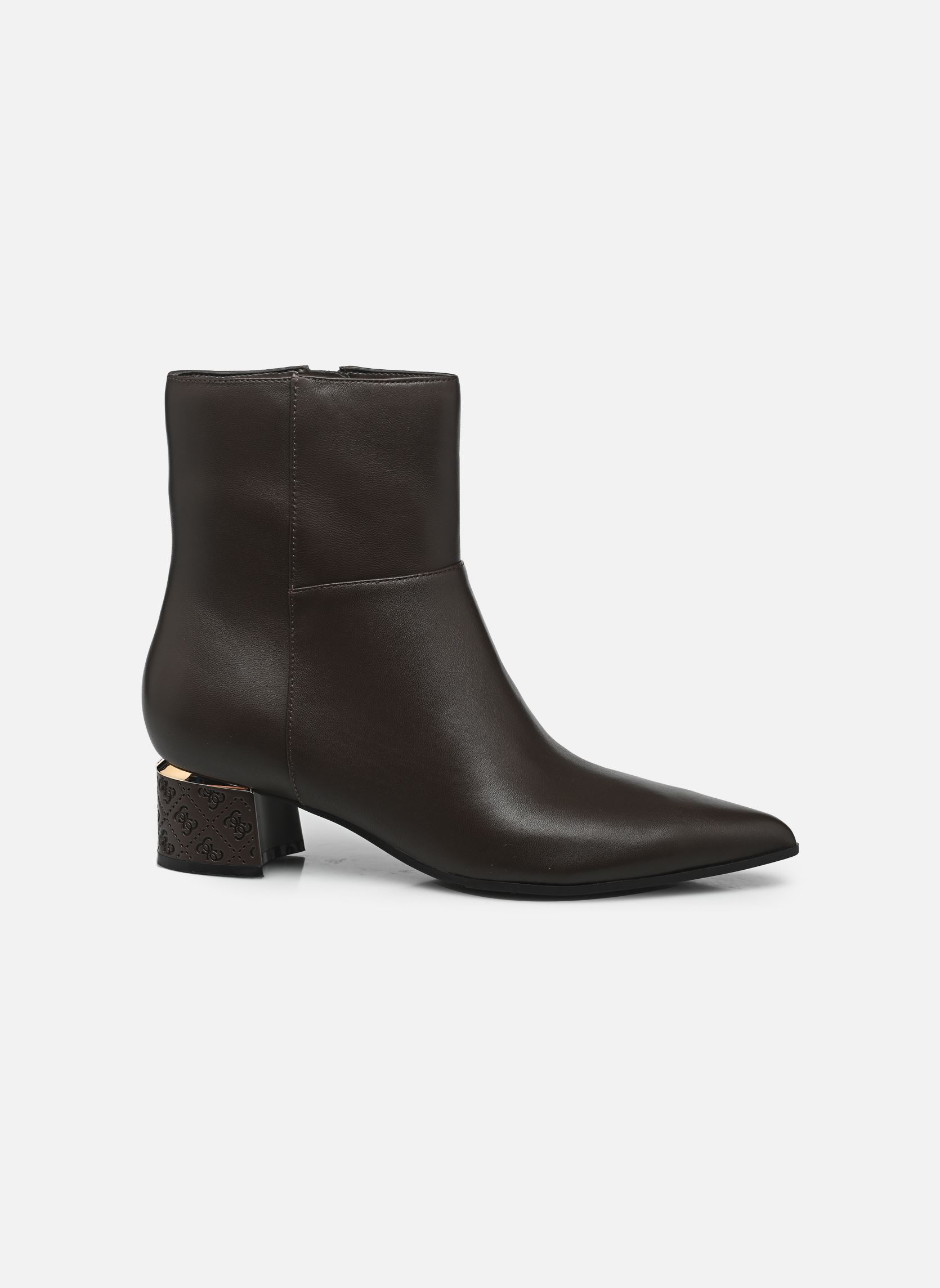 Bottines et boots LUKKIE femme marron Guess Bottines et boots LUKKIE femme marron Brown