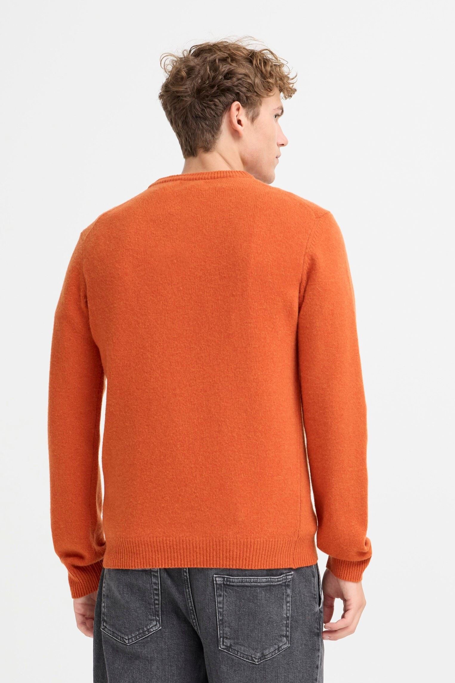 Pulls CFKarl crew neck bounty knit Noos homme orange Casual Friday Pulls CFKarl crew neck bounty knit Noos homme orange BURNT OCHRE