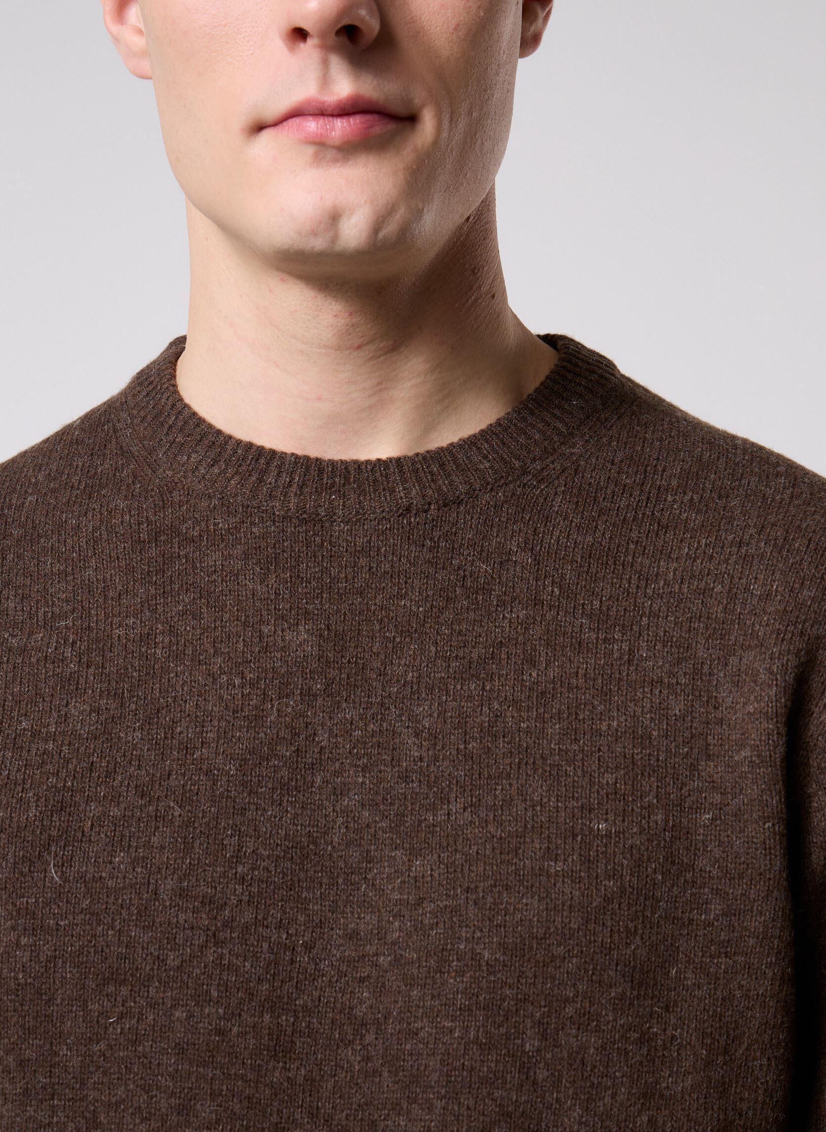 Truien CFKarl crew neck bounty knit Noos heren bruin Casual Friday Truien CFKarl crew neck bounty knit Noos heren bruin DEMITASSE MELANGE