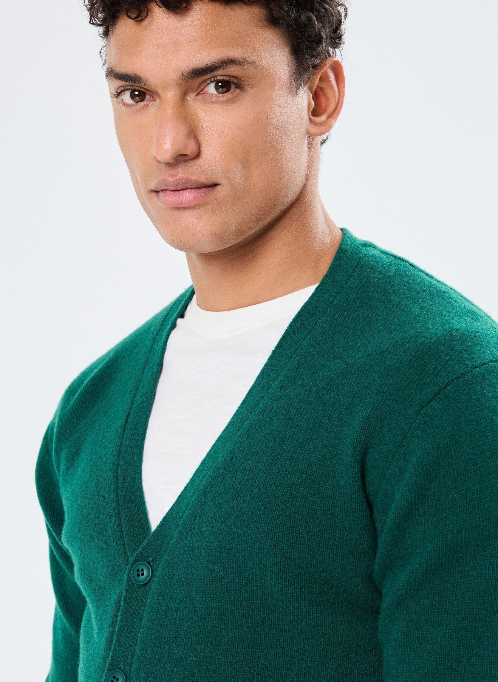 Chalecos CFKarl lambswool cardigan Noos hombre verde Casual Friday Chalecos CFKarl lambswool cardigan Noos hombre verde FOREST BIOME