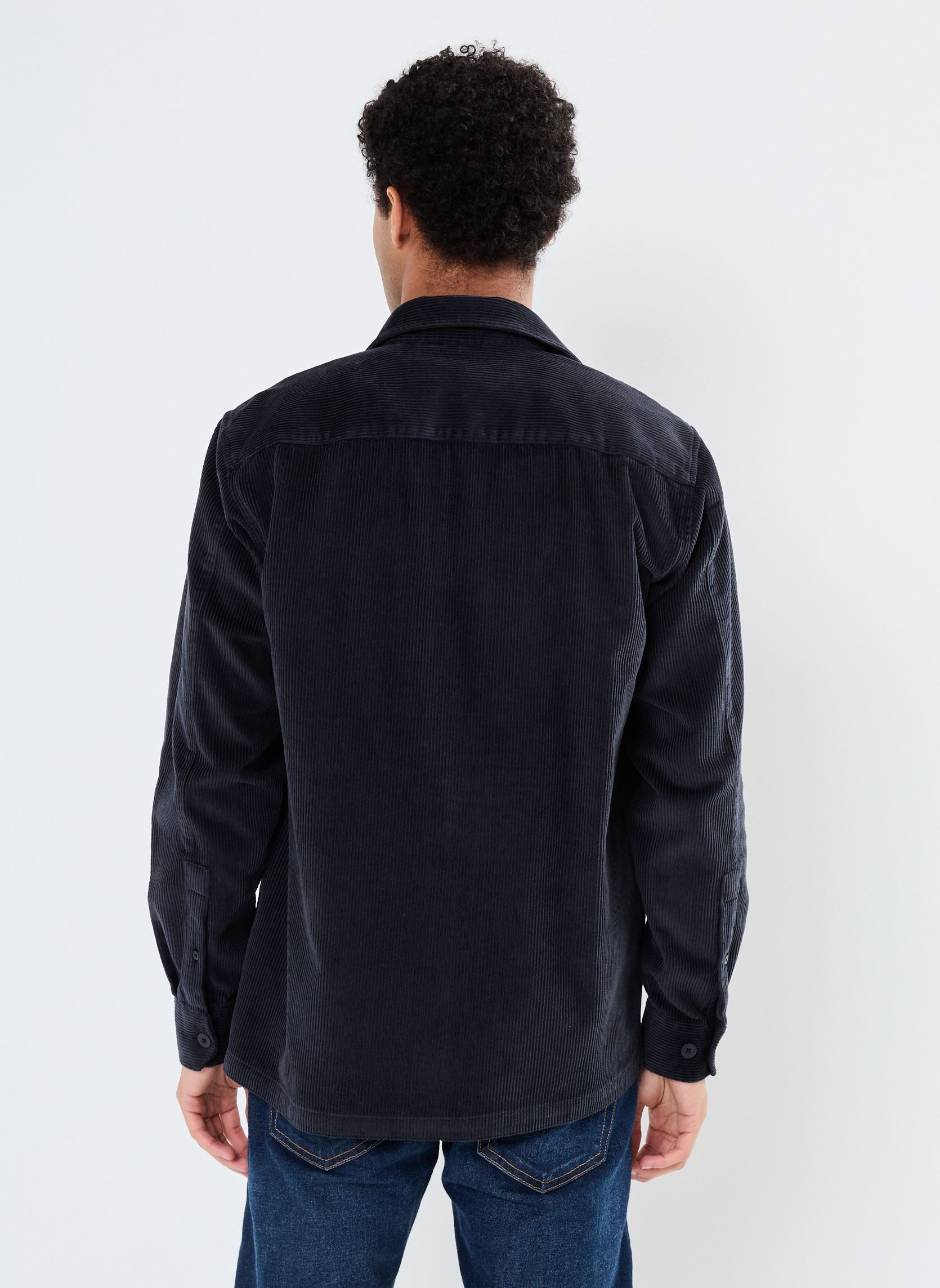 Vestes CFAugust corduroy overshirt homme bleu Casual Friday Vestes CFAugust corduroy overshirt homme bleu DARK NAVY