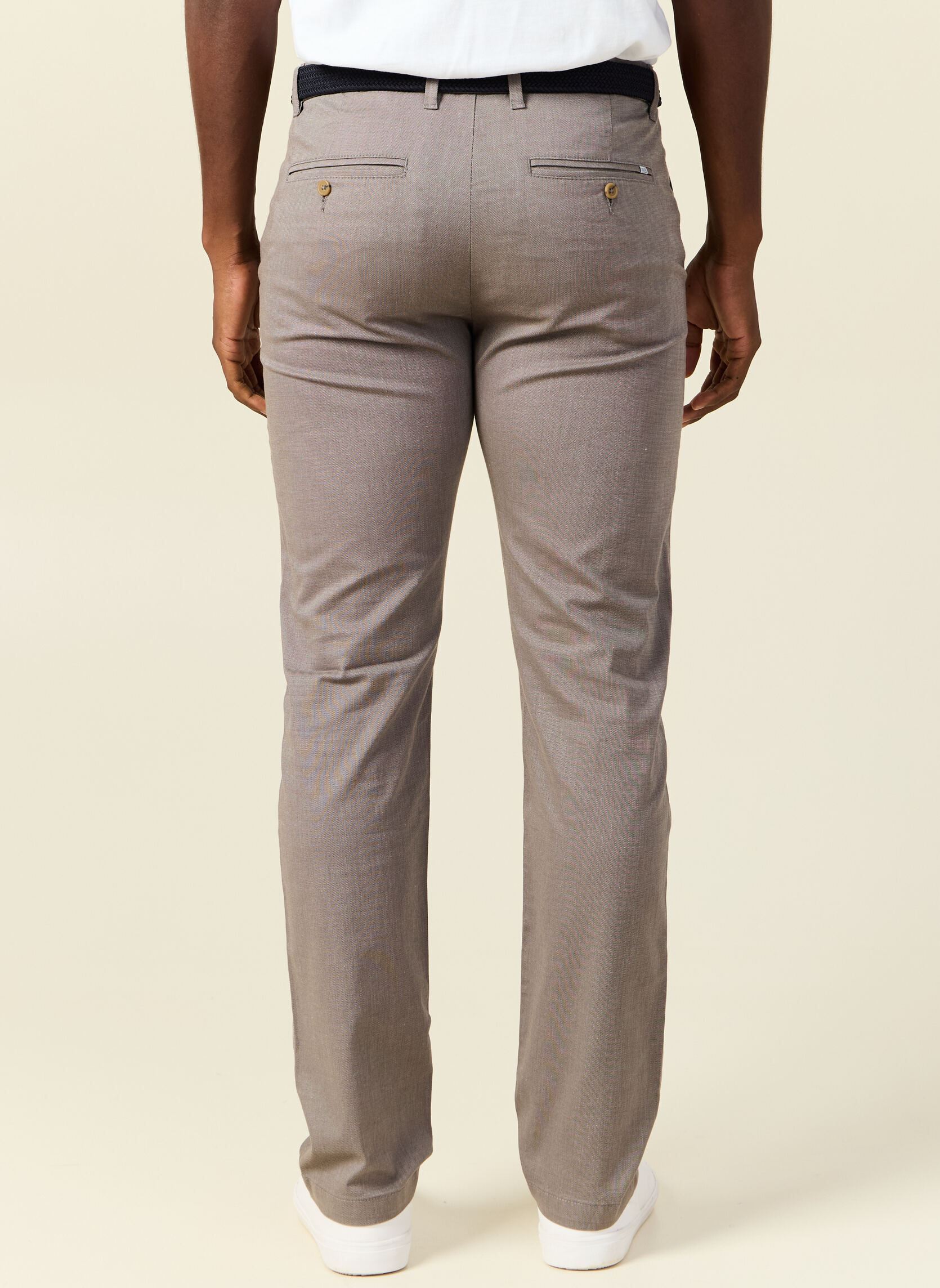 Pantalons chino SOCHINEO2H homme beige Bonobo Pantalons chino SOCHINEO2H homme beige TARMAC