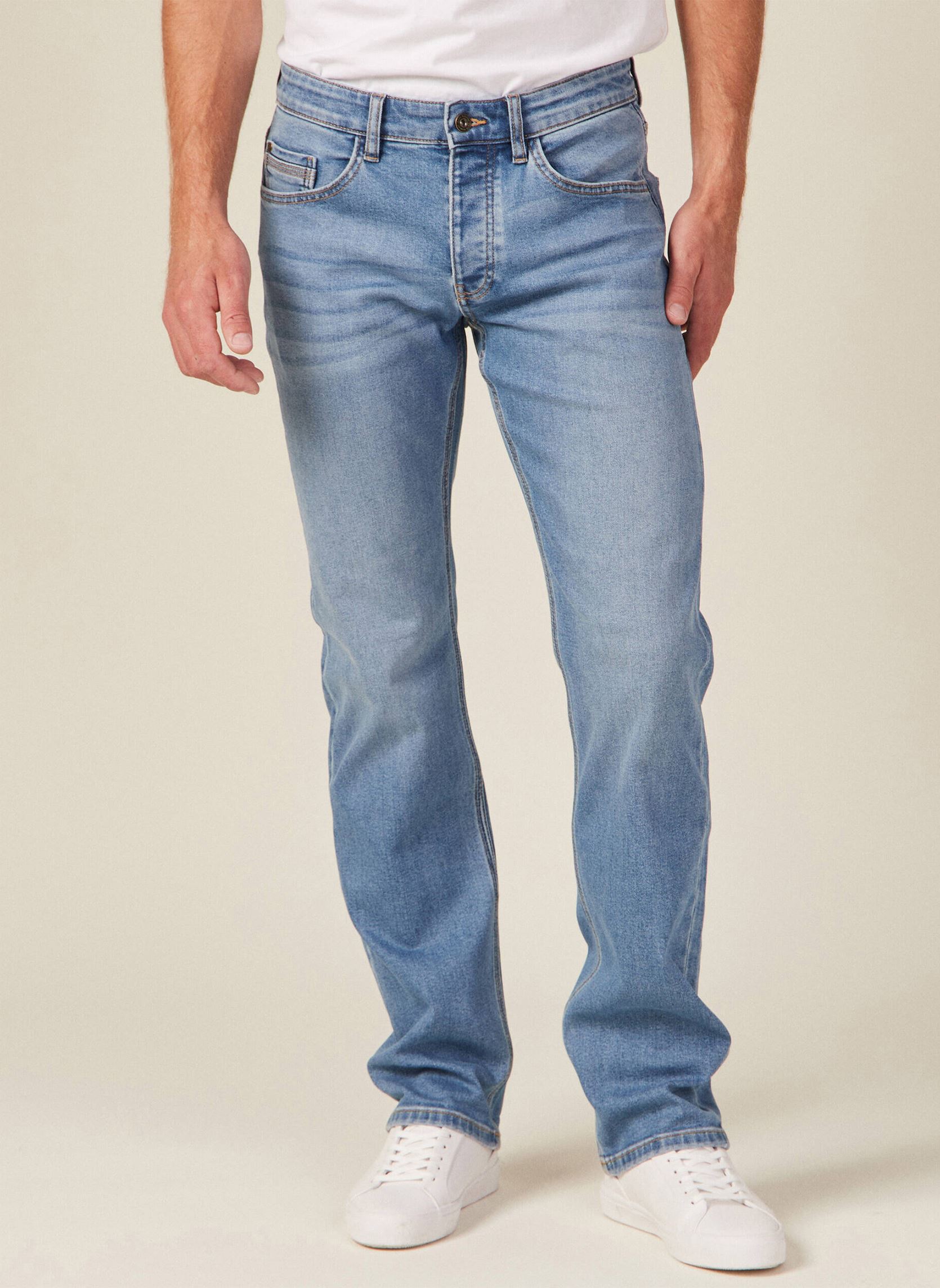 Jeans droit RIO-EASY3 homme bleu Bonobo Jeans droit RIO-EASY3 homme bleu DENIM USED