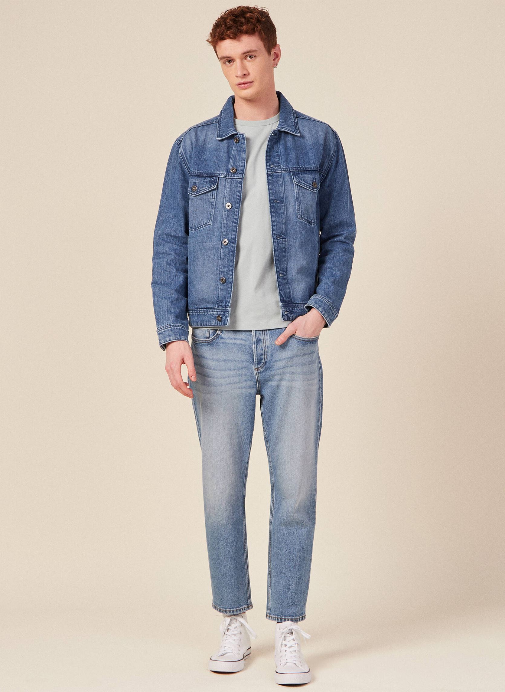 Vestes en jean ESTRUCKH homme bleu Bonobo Vestes en jean ESTRUCKH homme bleu DENIM DOUBLE STONE
