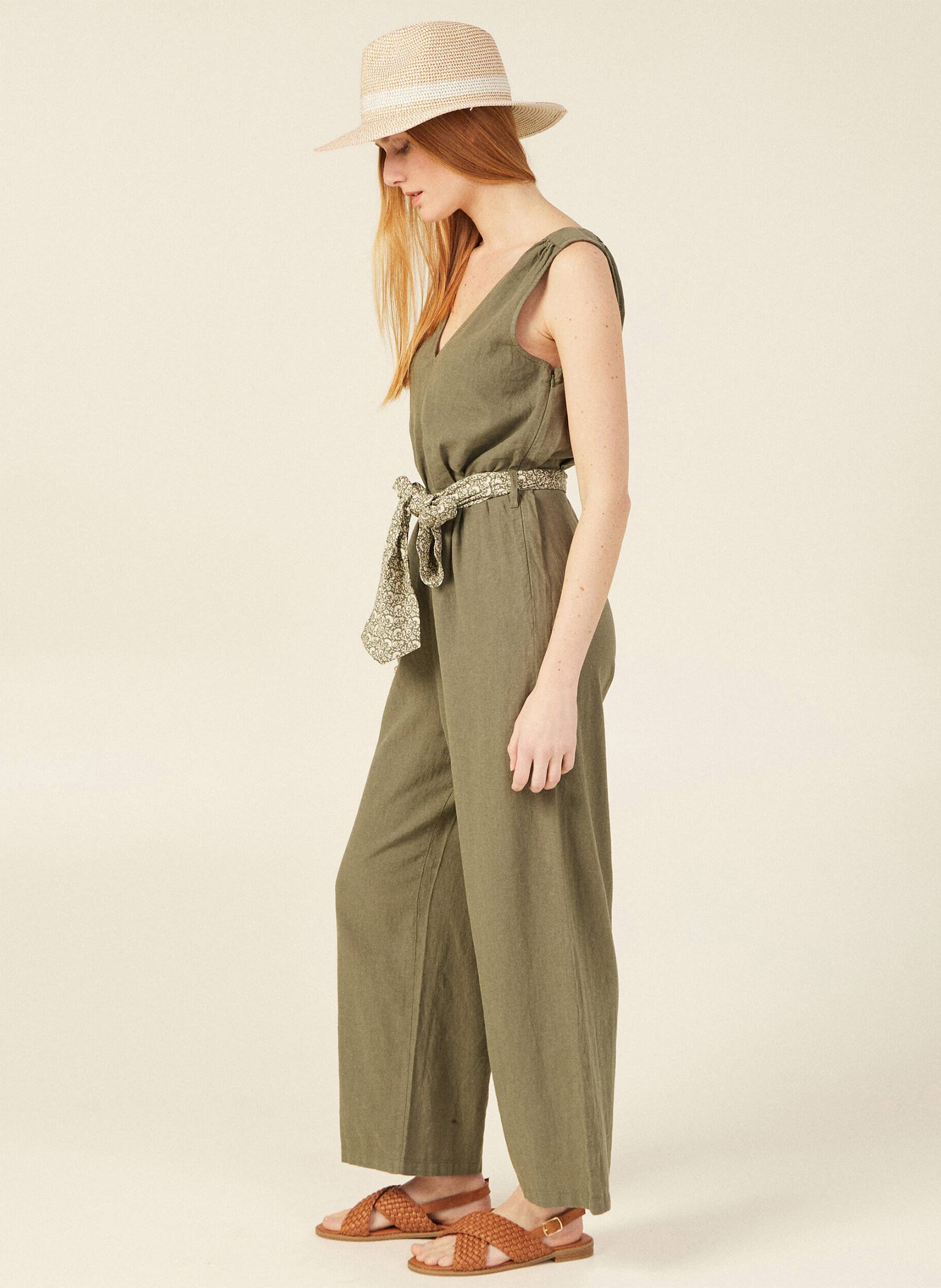 Jumpsuits CAIRE-LIN2 damen grün Bonobo Jumpsuits CAIRE-LIN2 damen grün FOUR LEAF CLOVER