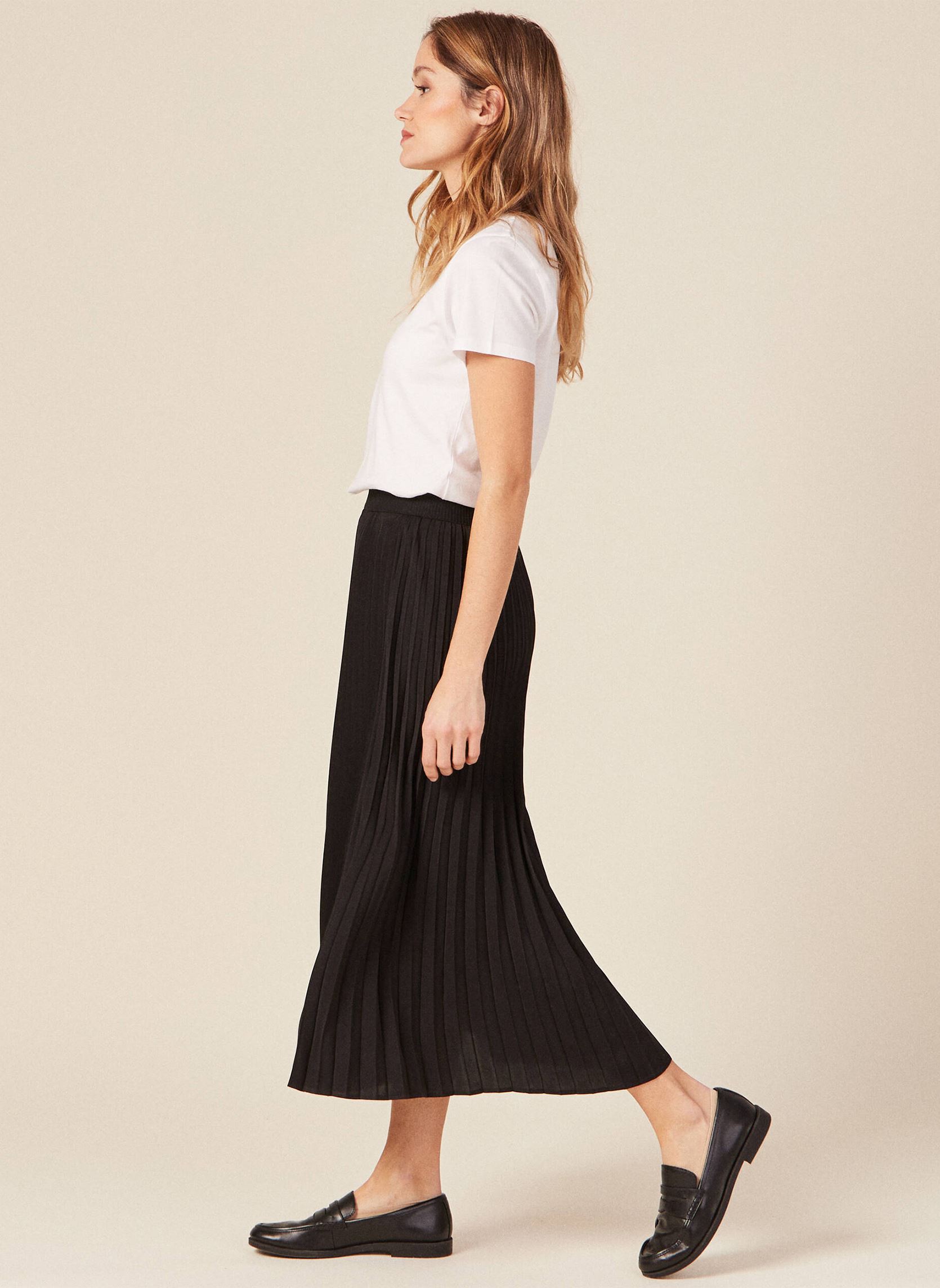 Jupes longues PLIBLAJULF femme noir Bonobo Jupes longues PLIBLAJULF femme noir BLACK BEAUTY