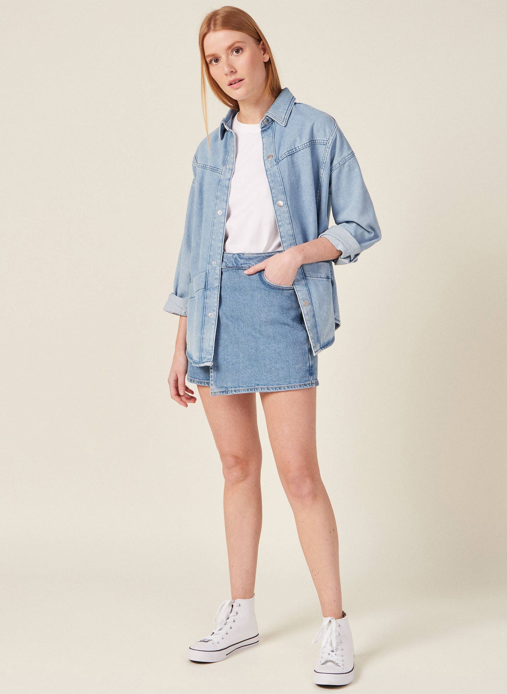 Shorts GYPSYSKORF femme bleu Bonobo Shorts GYPSYSKORF femme bleu DENIM BLEACH
