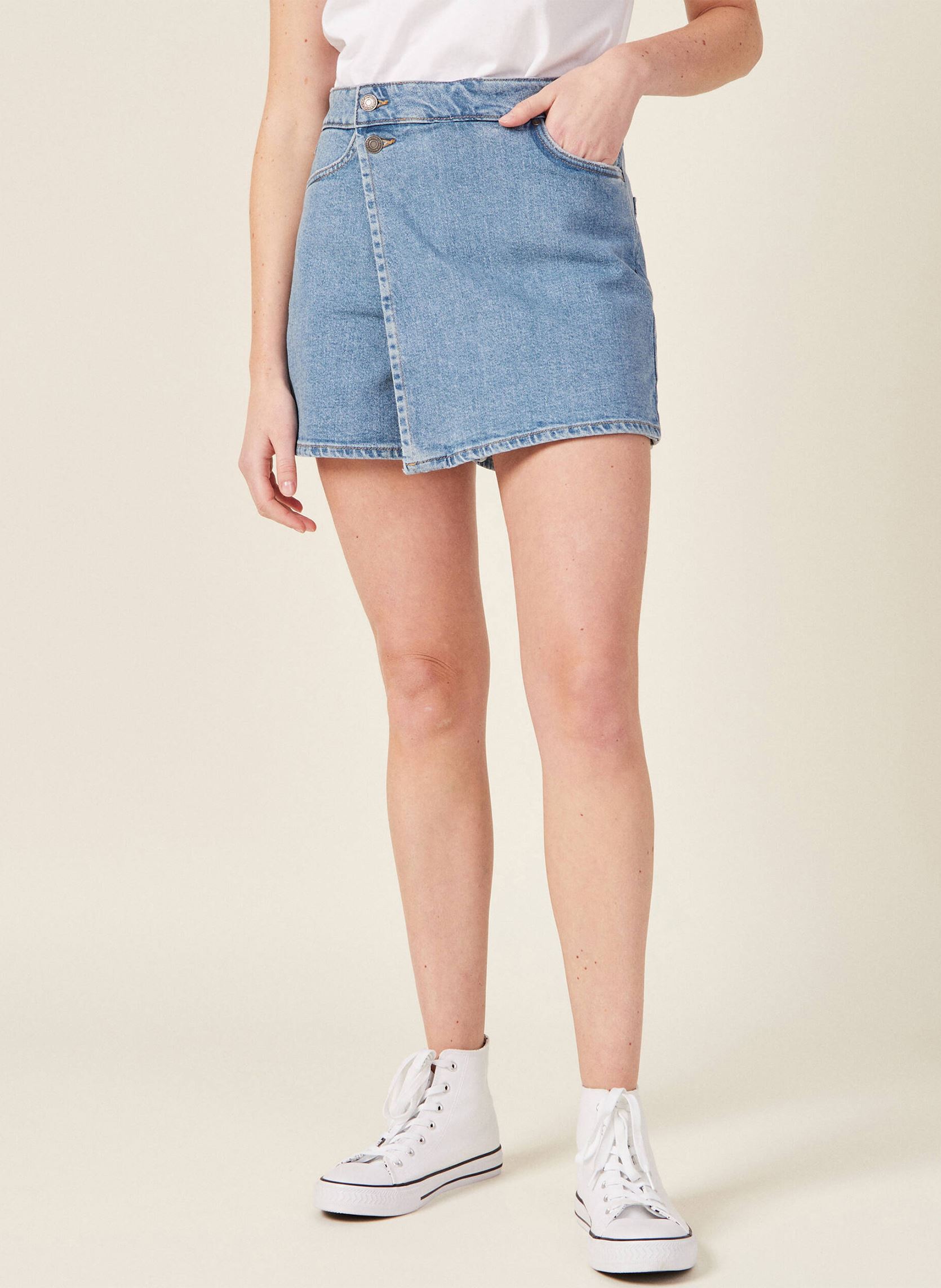 Shorts GYPSYSKORF femme bleu Bonobo Shorts GYPSYSKORF femme bleu DENIM BLEACH