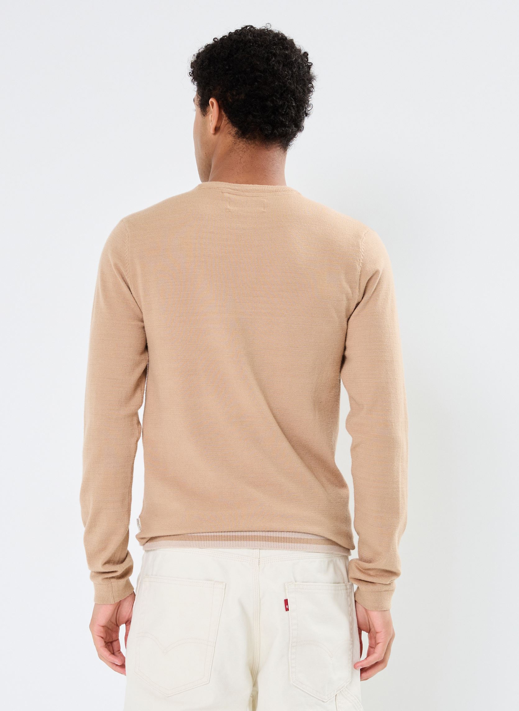 Pulls Pullover- homme beige Blend Pulls Pullover- homme beige CORNSTALK