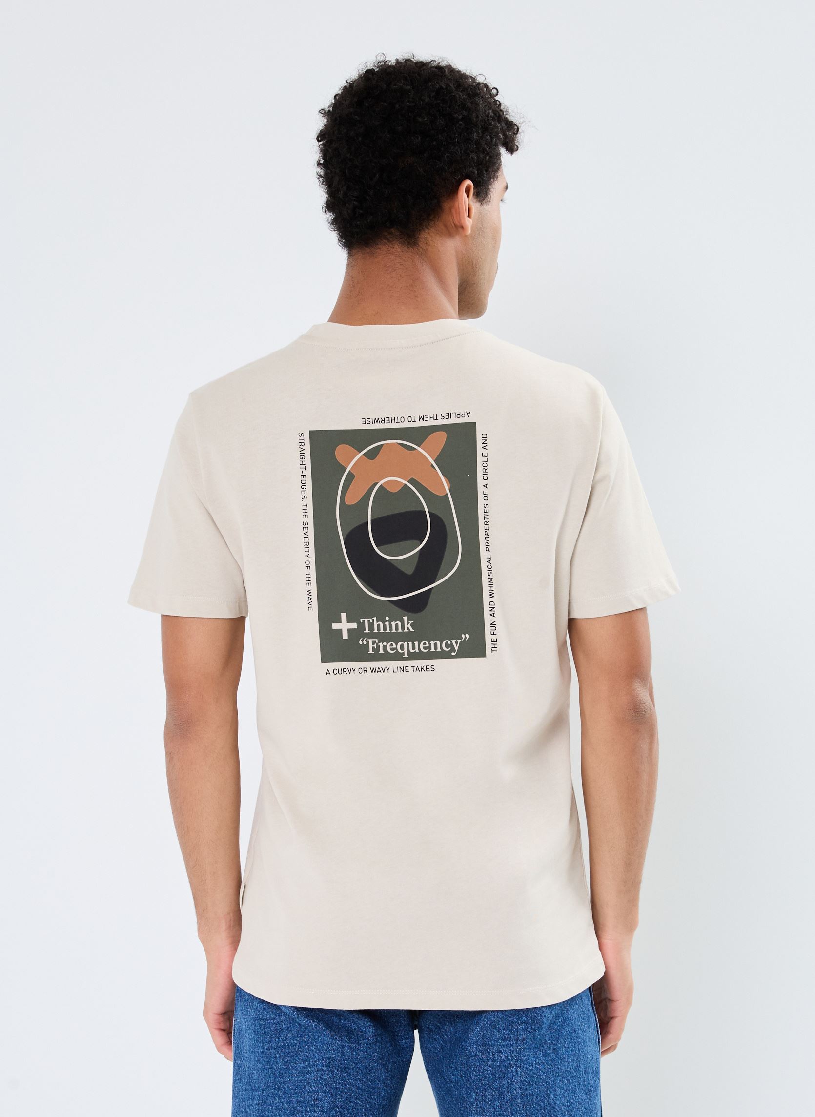 T-shirts met korte mouwen T-shirt heren wit Blend T-shirts met korte mouwen T-shirt heren wit PEYOTE