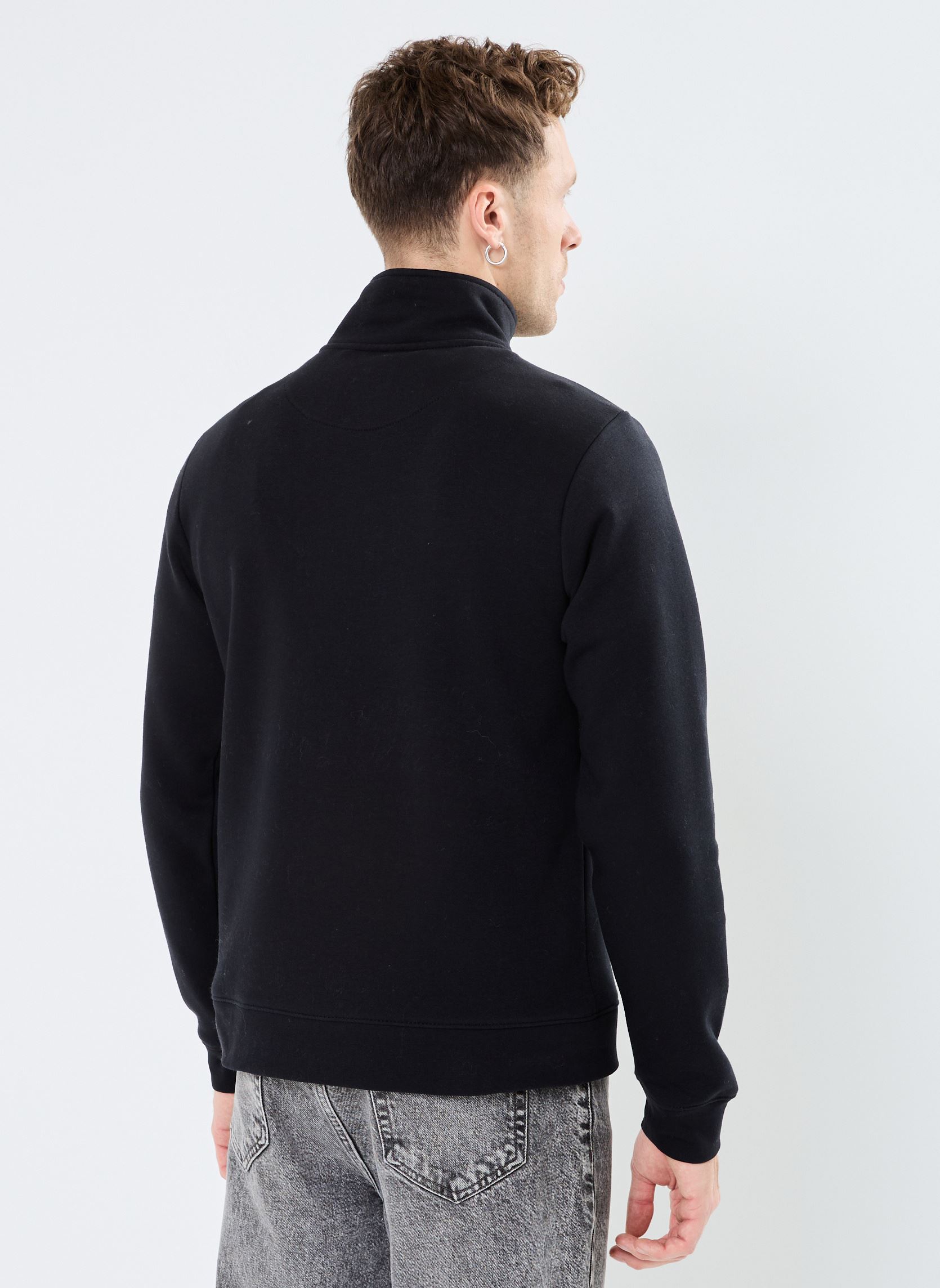 Sweatshirts mit Reißverschluss Sweatshirt- herren schwarz Blend Sweatshirts mit Reißverschluss Sweatshirt- herren schwarz BLACK