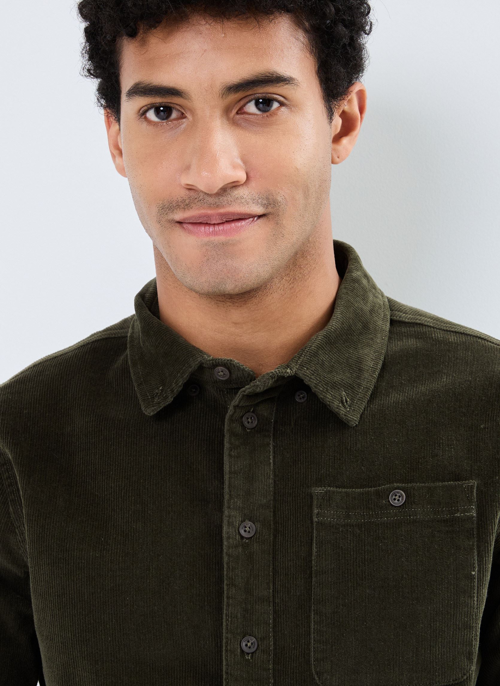 Camisas Long Sleeved Shirt hombre verde Blend Camisas Long Sleeved Shirt hombre verde FOREST NIGHT