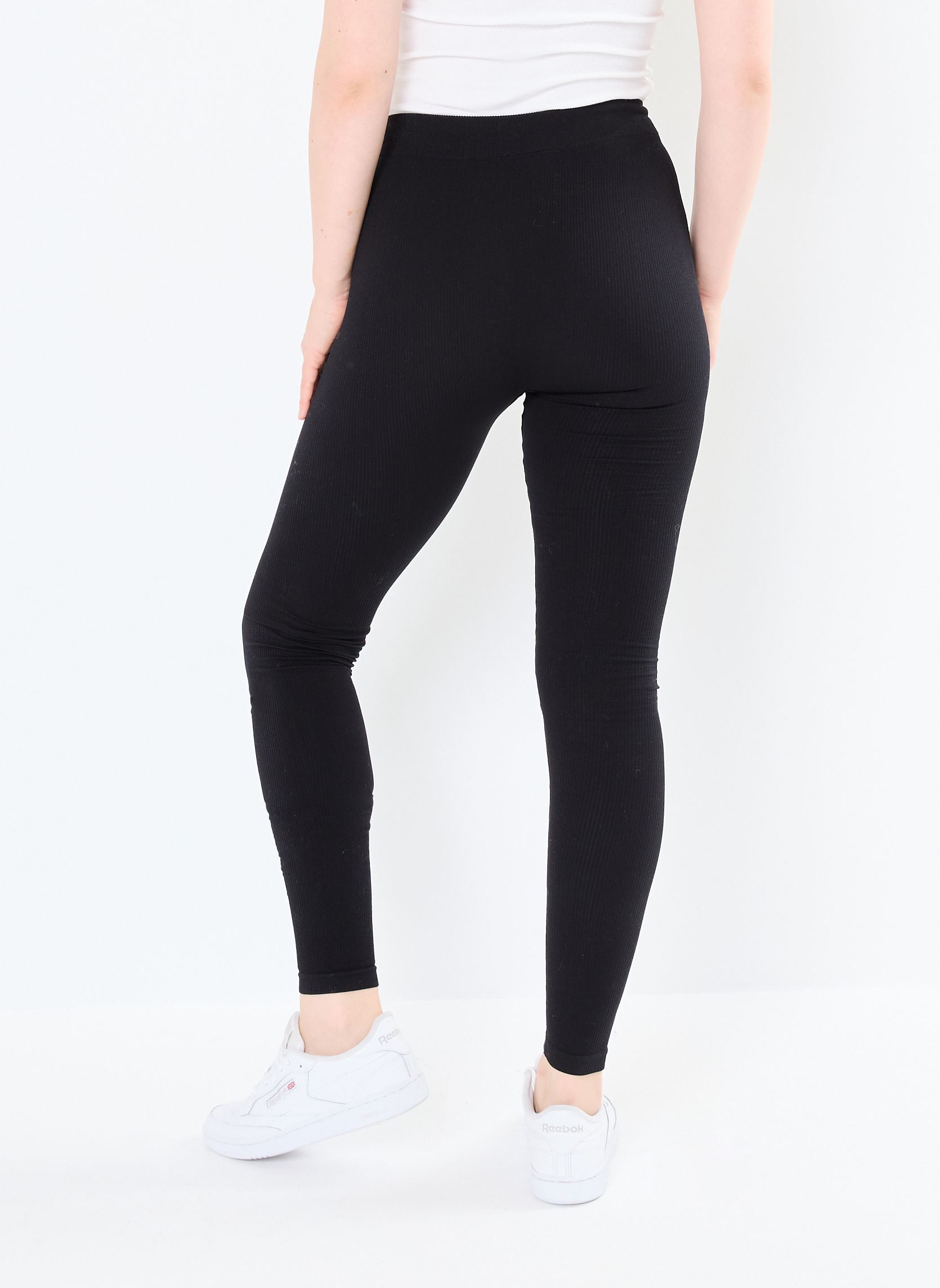 Leggings NMSOFINA HW RIB LEGGINGS JRS NOOS femme noir Noisy May Leggings NMSOFINA HW RIB LEGGINGS JRS NOOS femme noir Black