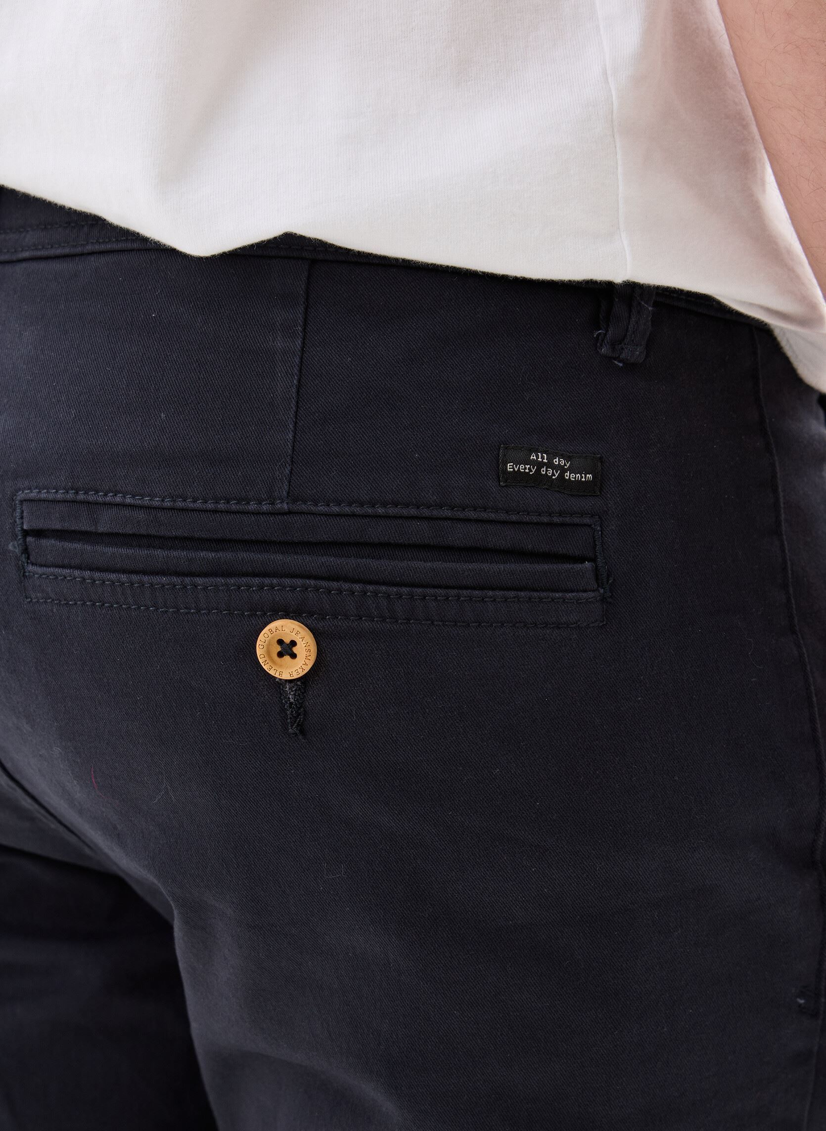 Pantalons chino BHNATAN pants Noos homme bleu Blend Pantalons chino BHNATAN pants Noos homme bleu DARK NAVY BLUE