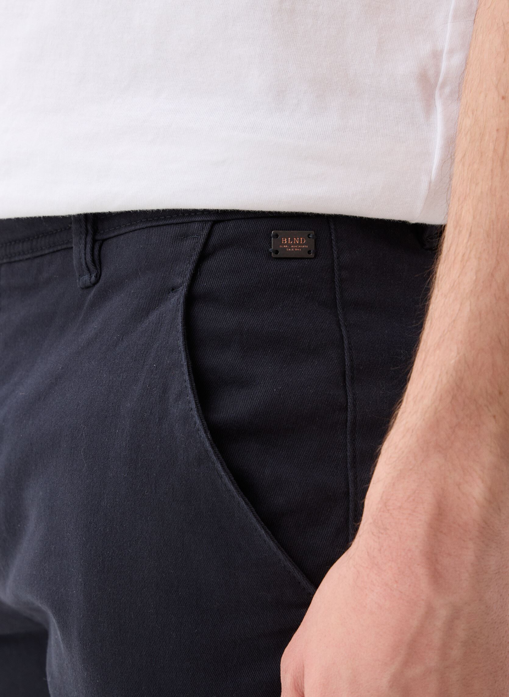 Pantalons chino BHNATAN pants Noos homme bleu Blend Pantalons chino BHNATAN pants Noos homme bleu DARK NAVY BLUE