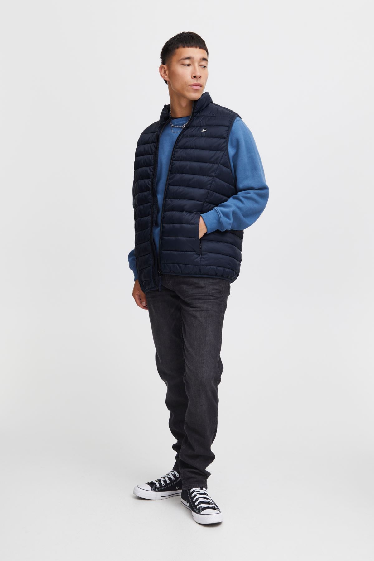 Doudounes sans manches BHRomsey Vest Noos homme bleu Blend Doudounes sans manches BHRomsey Vest Noos homme bleu DRESS BLUES
