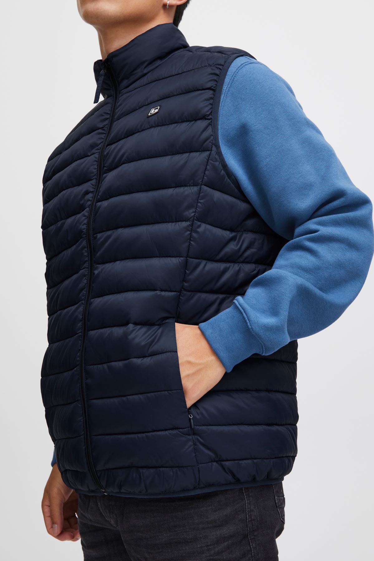 Doudounes sans manches BHRomsey Vest Noos homme bleu Blend Doudounes sans manches BHRomsey Vest Noos homme bleu DRESS BLUES