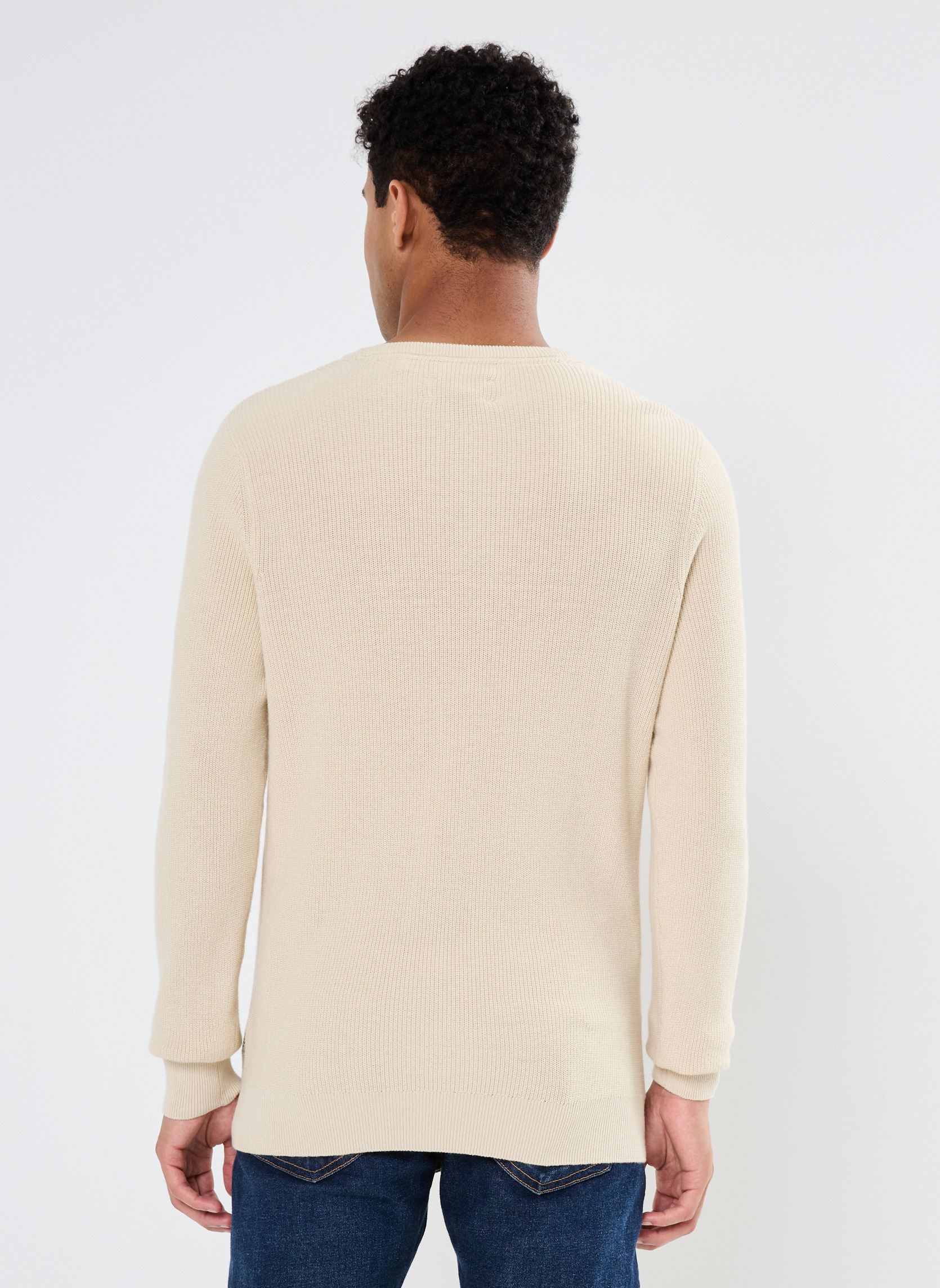 Pulls BHCodford crew pullover Noos homme marron Blend Pulls BHCodford crew pullover Noos homme marron OYSTER GRAY