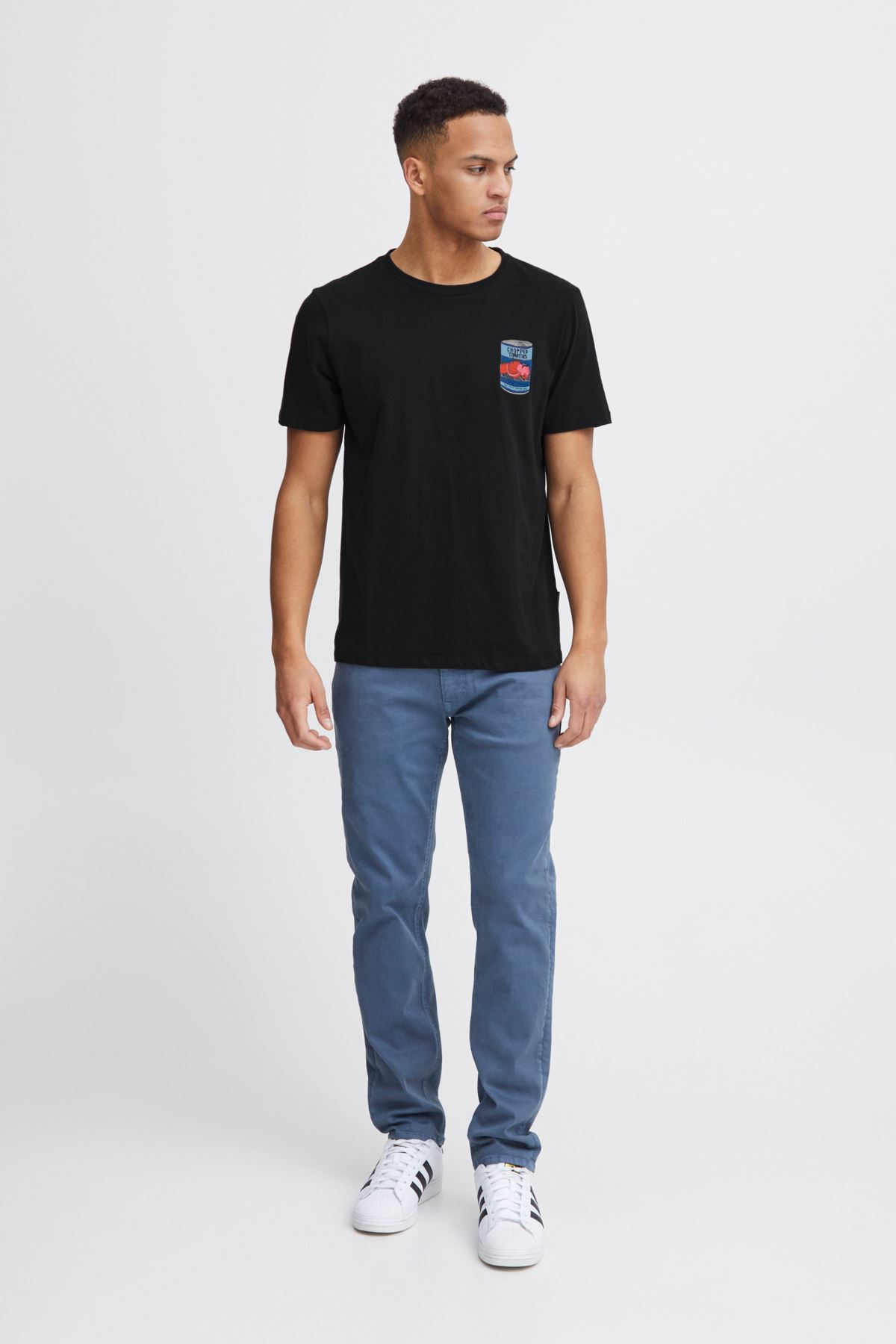 Tee-shirts manches courtes Tee Shirt homme noir Blend Tee-shirts manches courtes Tee Shirt homme noir BLACK