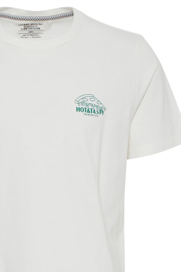 Tee-shirts manches courtes Tee Shirt homme blanc Blend Tee-shirts manches courtes Tee Shirt homme blanc SNOW WHITE