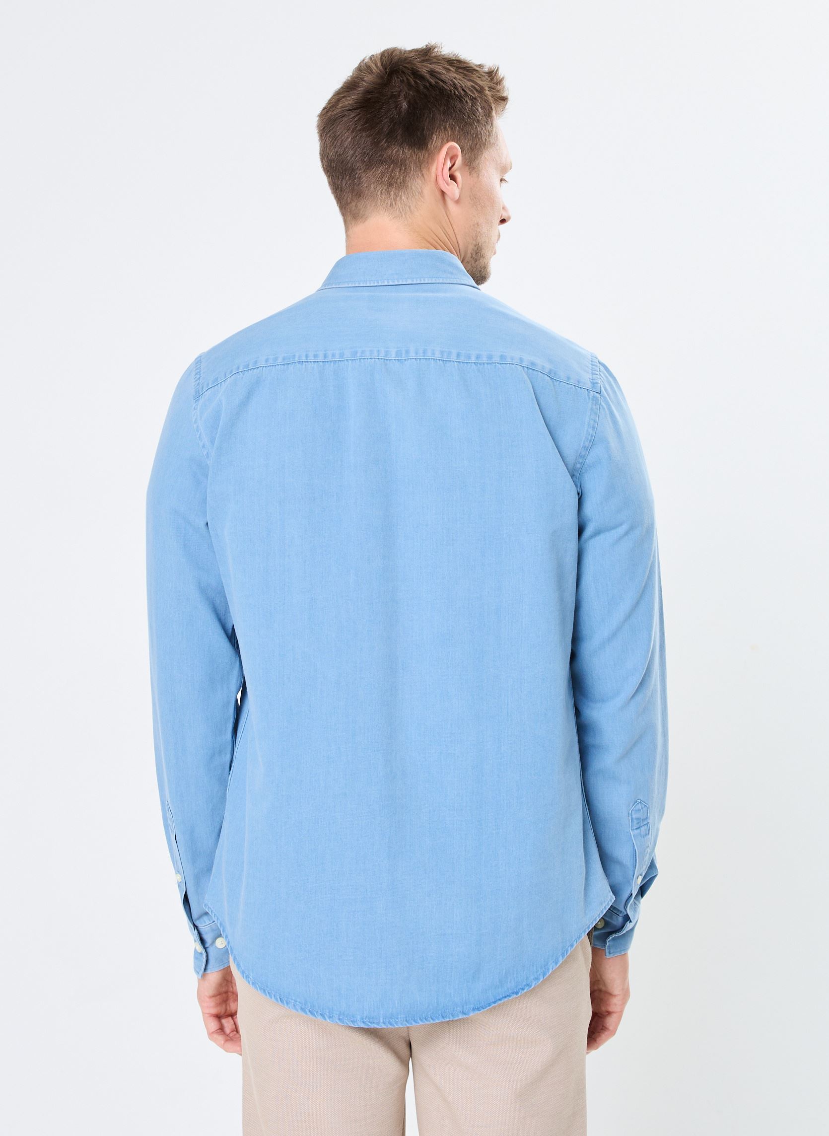 Hemden CFAnton BD LS denim chambray shirt Noos herren blau Casual Friday Hemden CFAnton BD LS denim chambray shirt Noos herren blau DENIM LIGHT BLUE