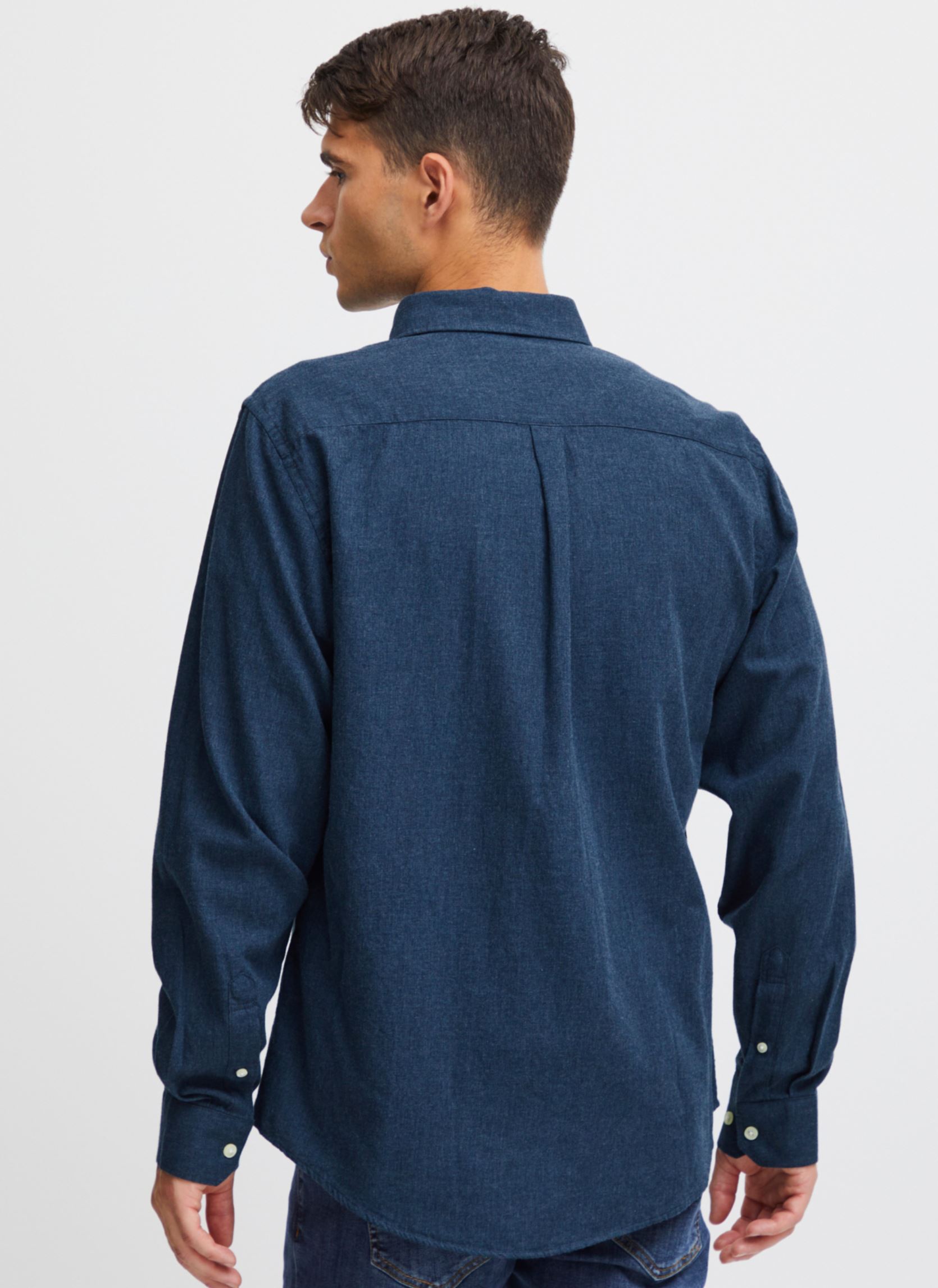 Hemden CFAnton LS BD fil a fil shirt Noos herren blau Casual Friday Hemden CFAnton LS BD fil a fil shirt Noos herren blau DARK NAVY MELANGE