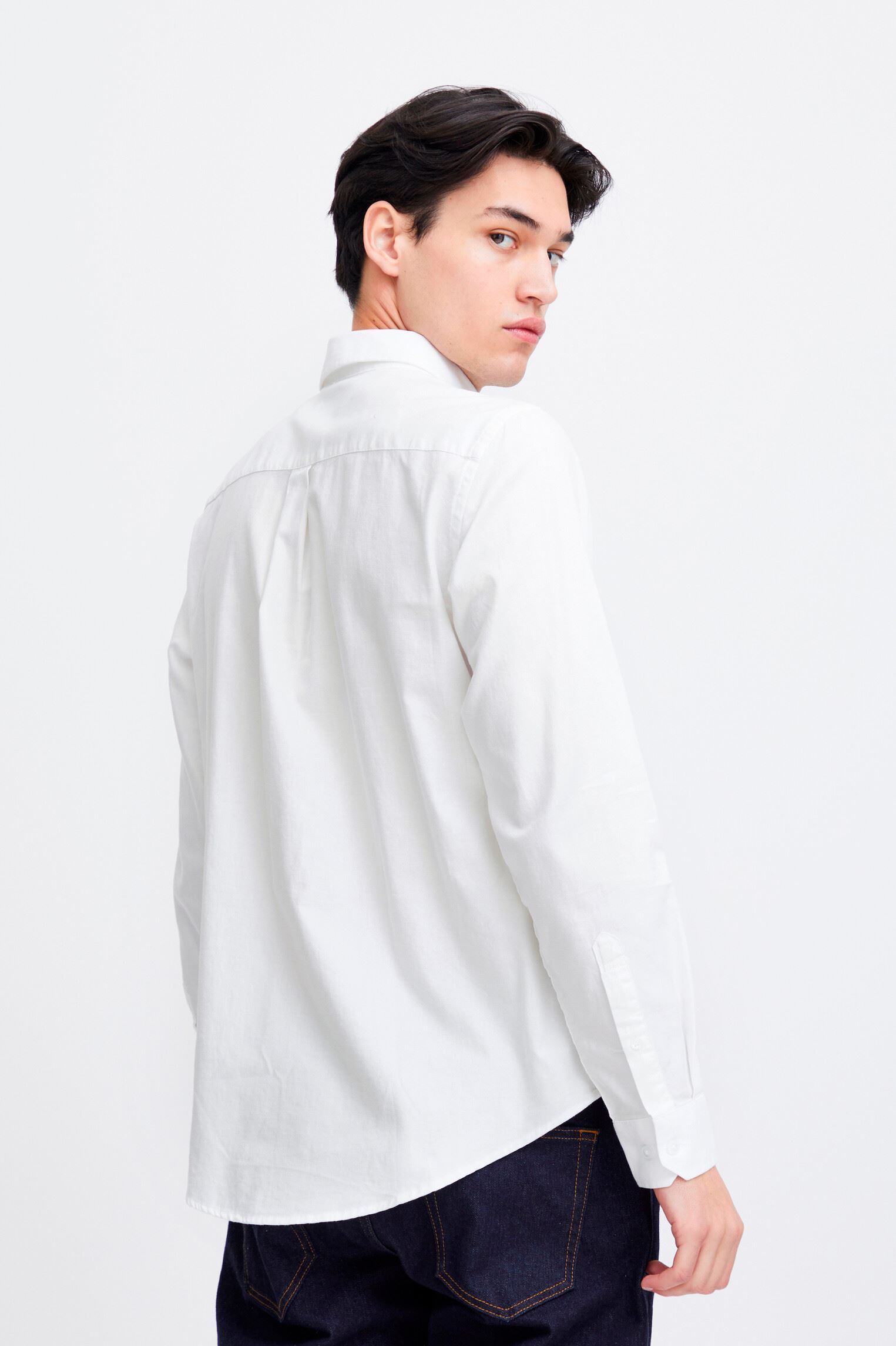 Hemden CFAnton LS BD fil a fil shirt Noos herren weiß Casual Friday Hemden CFAnton LS BD fil a fil shirt Noos herren weiß SNOW WHITE