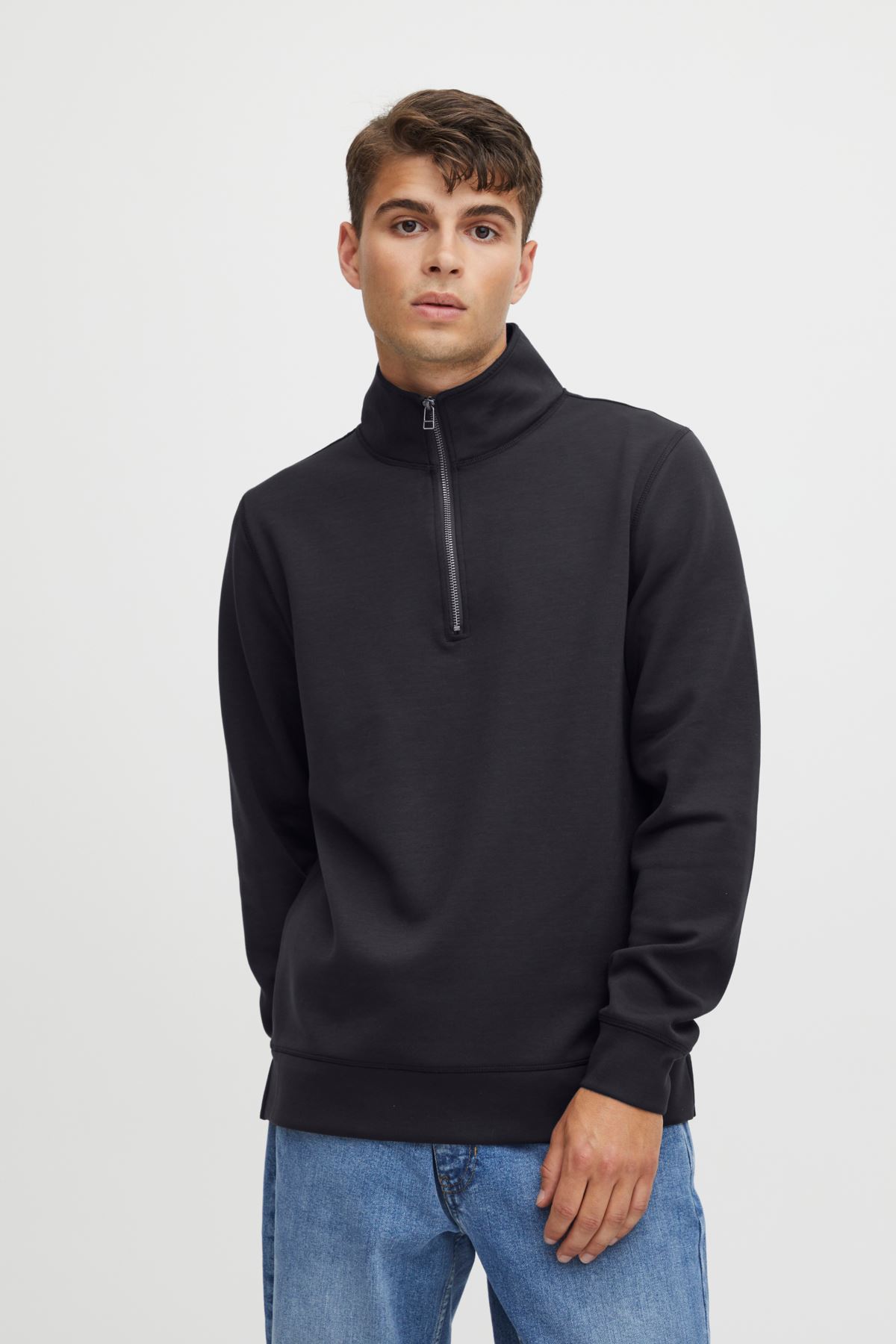 Sweats CFSebastian 0096 halfzip sweatshirt Noos homme bleu Casual Friday Sweats CFSebastian 0096 halfzip sweatshirt Noos homme bleu DARK NAVY