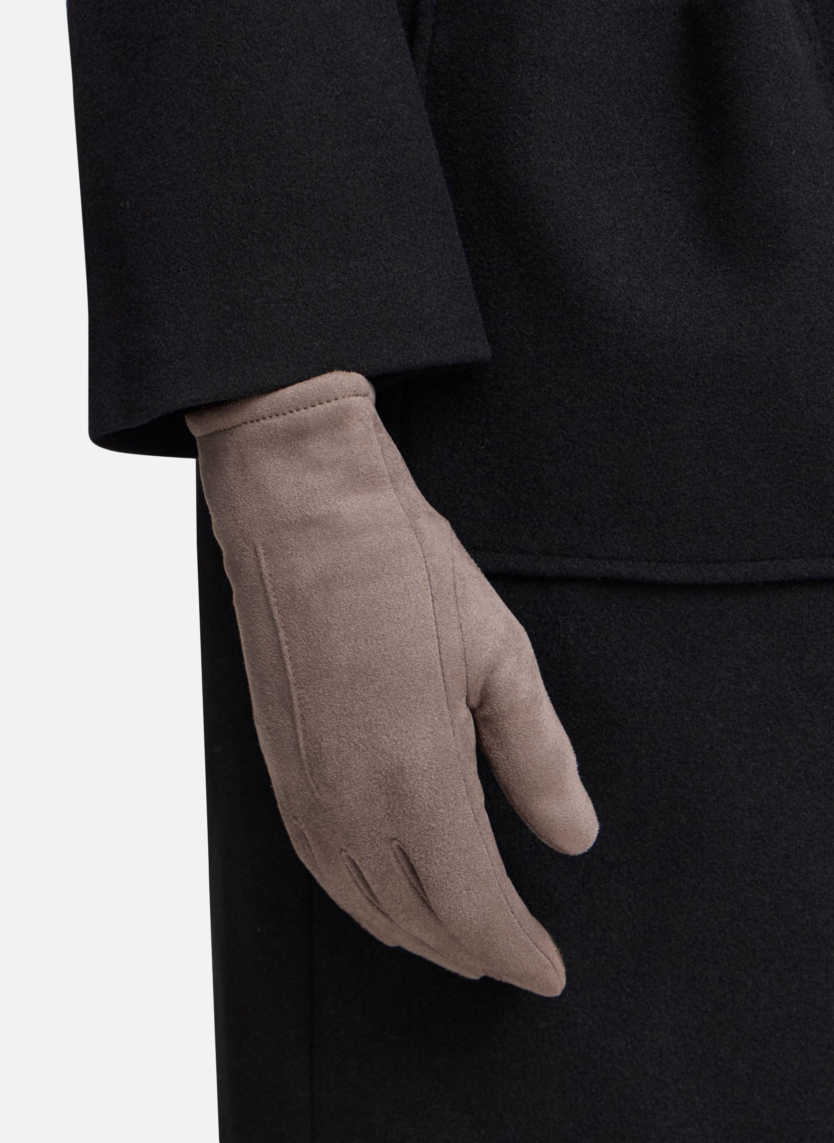 Guantes IAPAMMI GL mujer beige Ichi Guantes IAPAMMI GL mujer beige FUNGI
