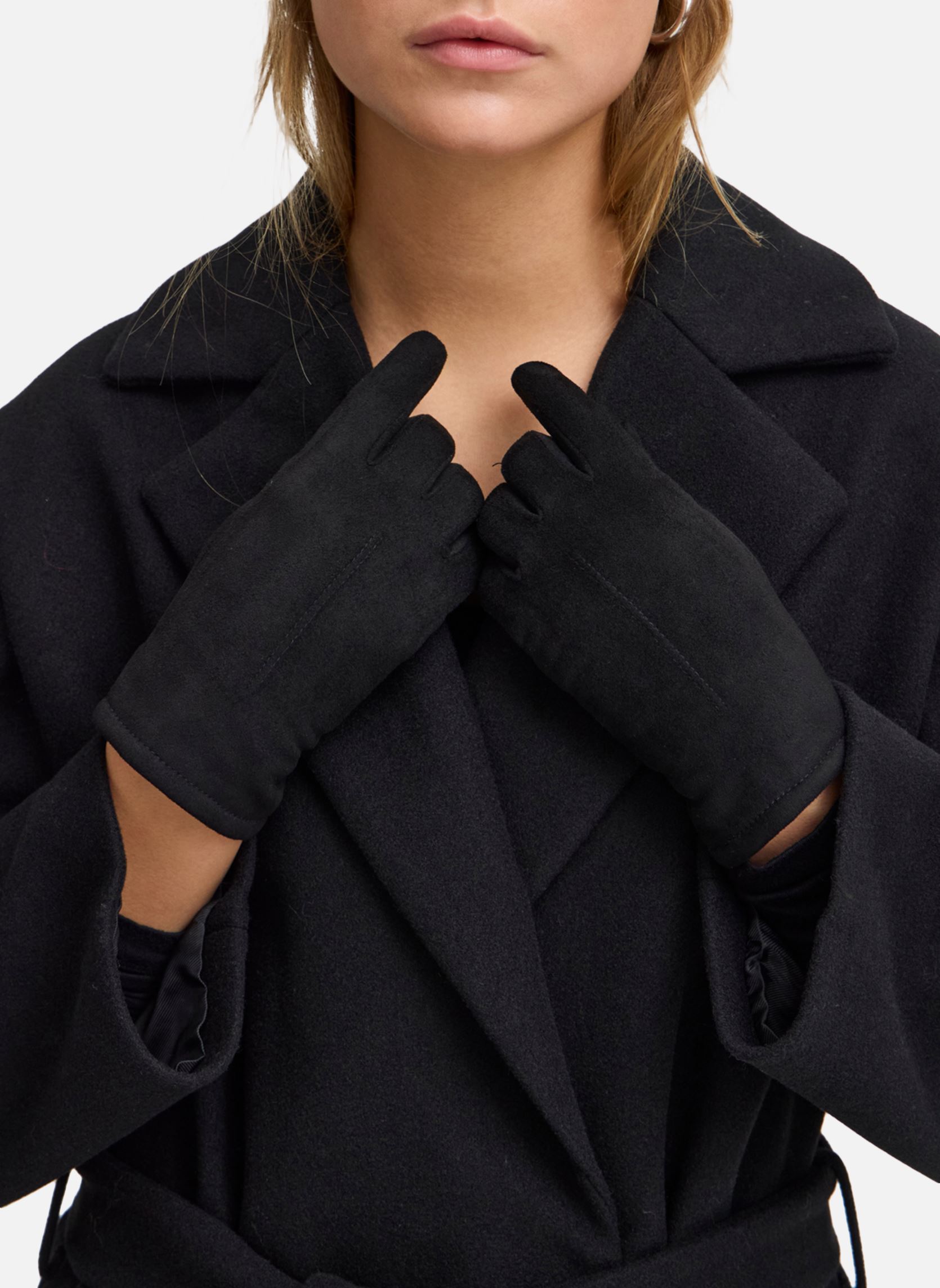 Gants IAPAMMI GL femme noir Ichi Gants IAPAMMI GL femme noir BLACK