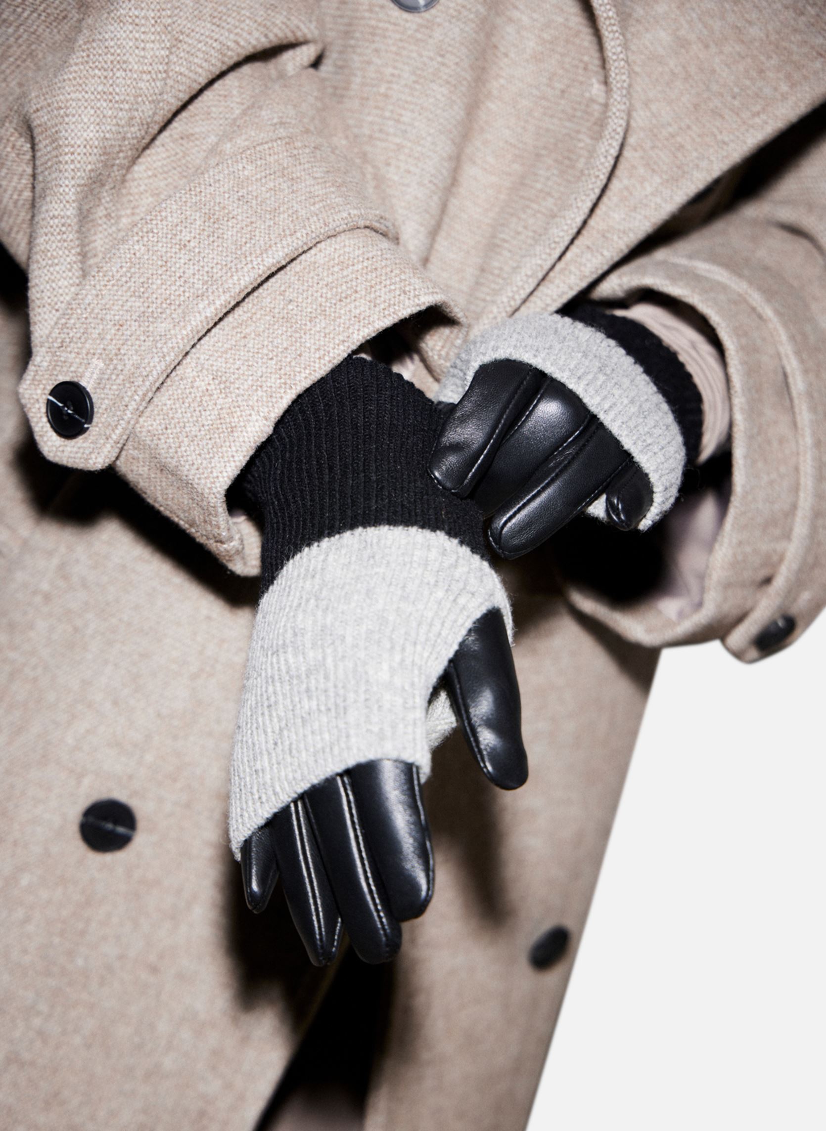 Handschuhe IAMADISON GL2 damen grau Ichi Handschuhe IAMADISON GL2 damen grau LIGHT GREY MELANGE