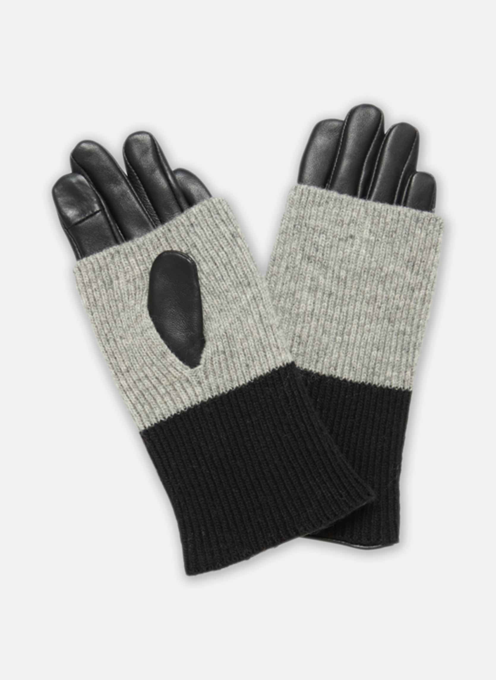 Handschuhe IAMADISON GL2 damen grau Ichi Handschuhe IAMADISON GL2 damen grau LIGHT GREY MELANGE