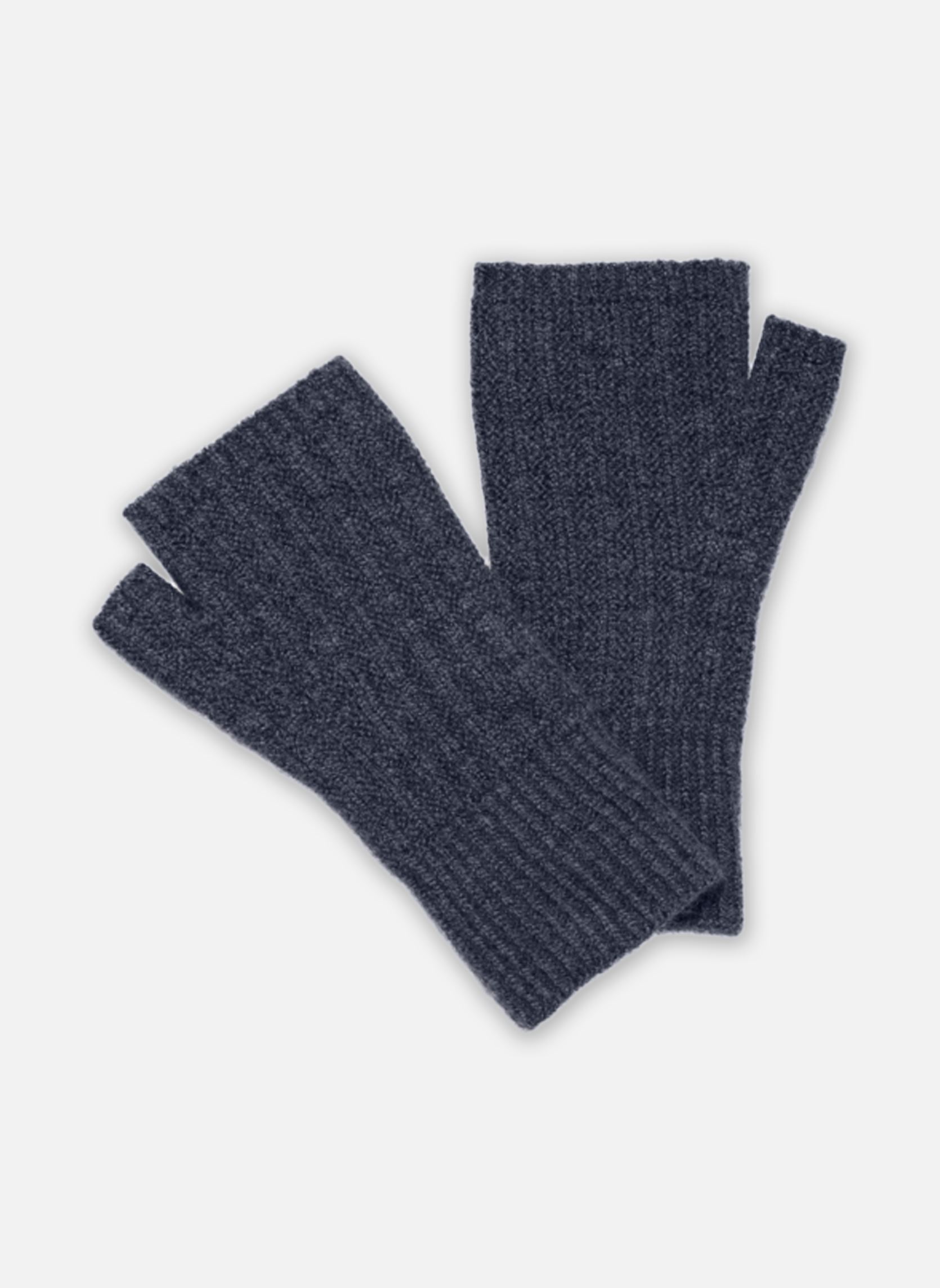 Fäustlinge IAVIOLETTE MITTEN damen schwarz Ichi Fäustlinge IAVIOLETTE MITTEN damen schwarz Total Eclipse