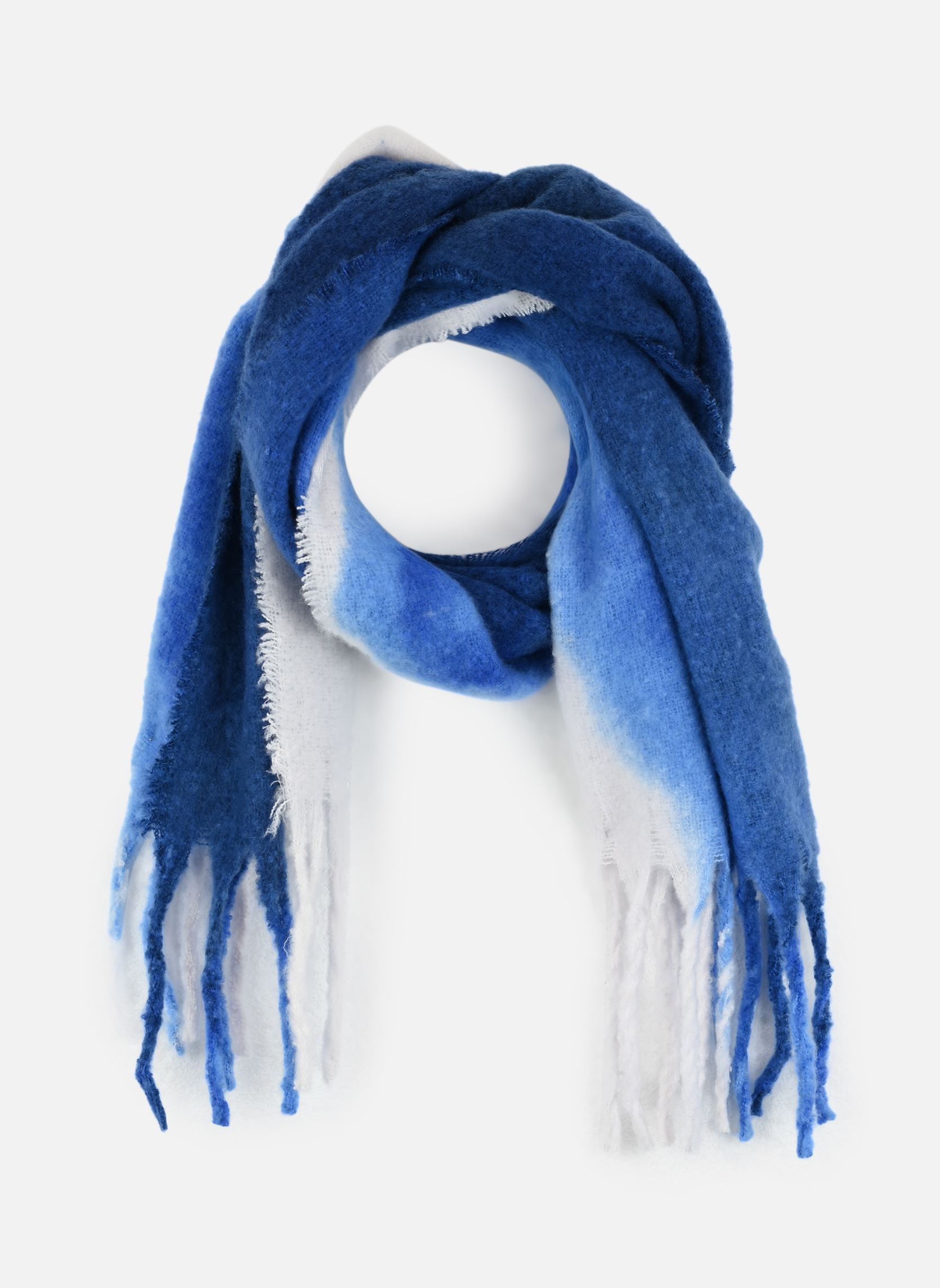 Echarpes IASIEMA SC femme bleu Ichi Echarpes IASIEMA SC femme bleu Total Eclipse