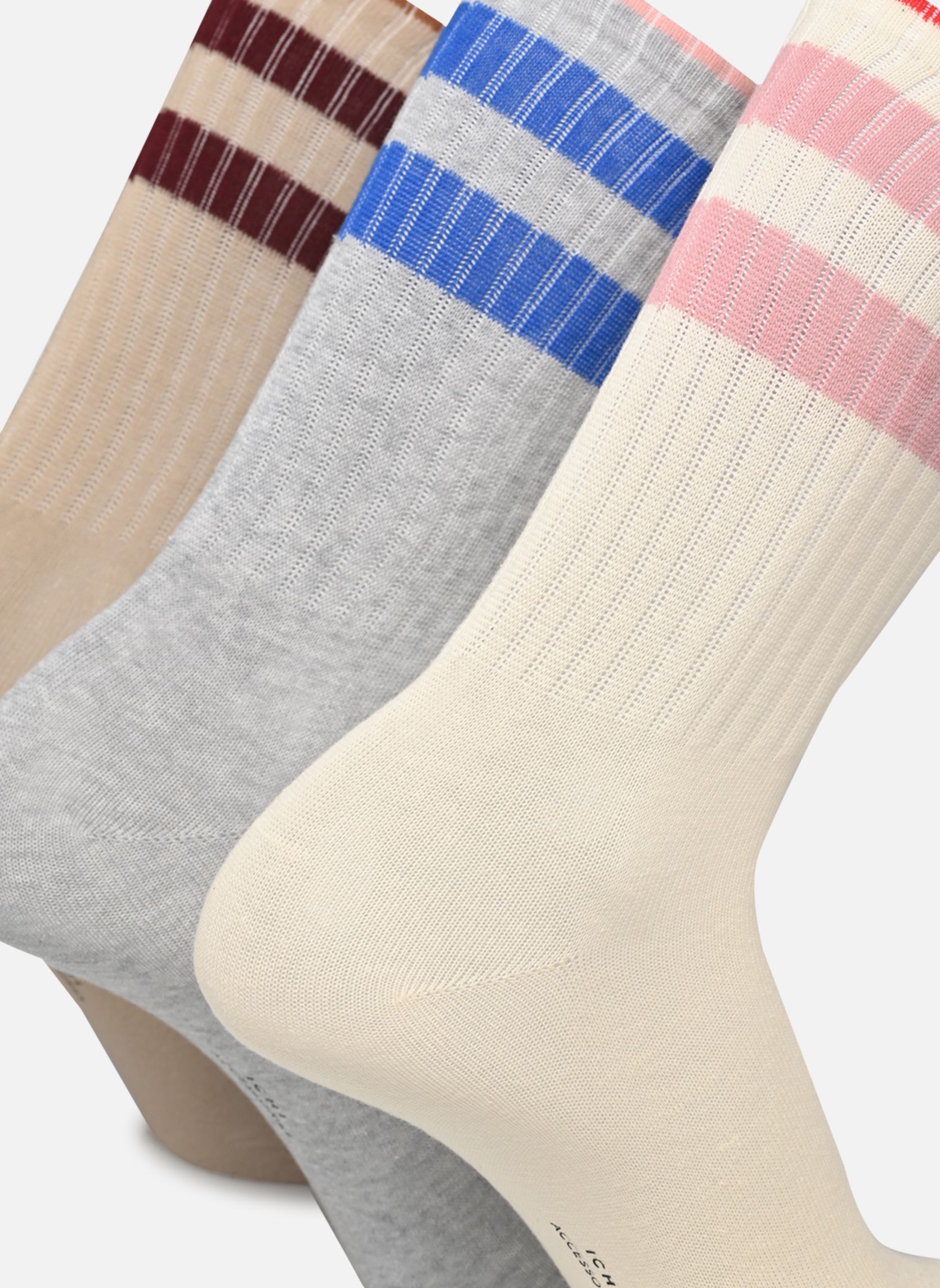 Socken IACALISTA SO 3 PACK damen mehrfarbig Ichi Socken IACALISTA SO 3 PACK damen mehrfarbig 3 PACK