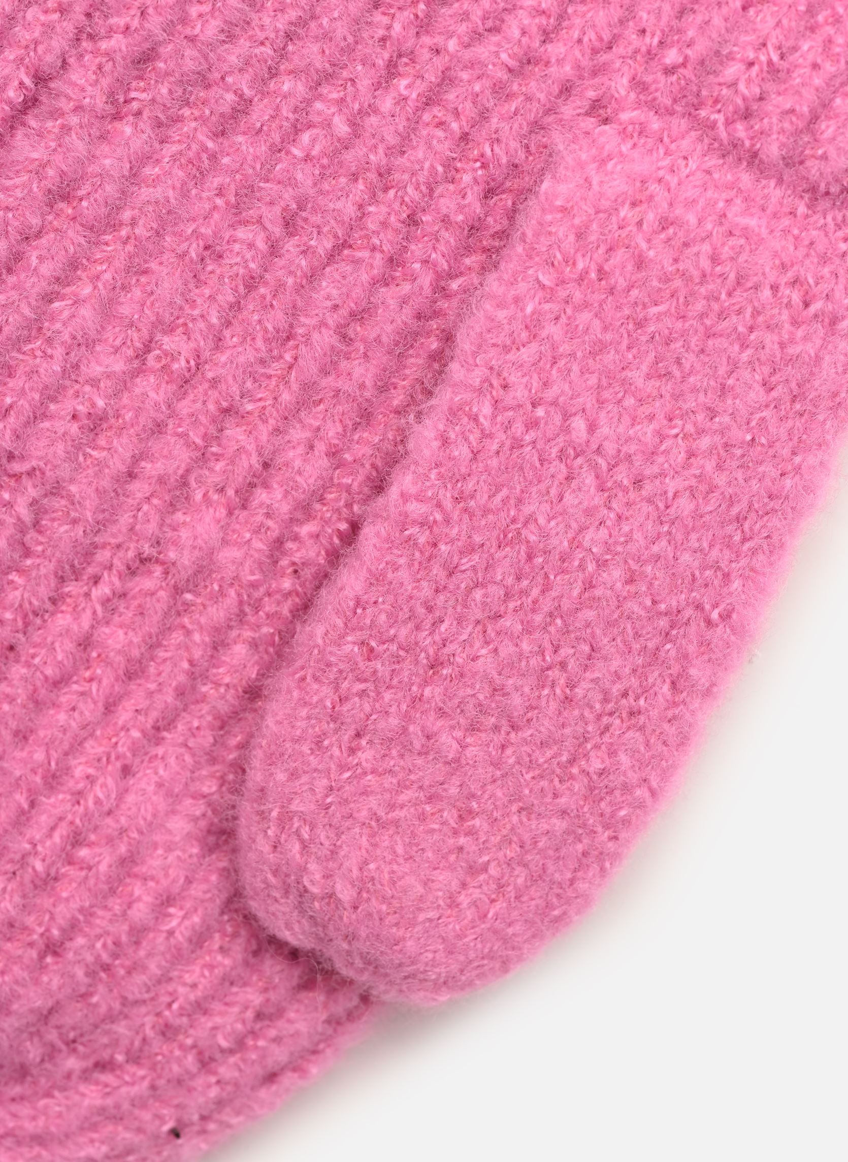 Fäustlinge IAIVO MITTEN damen rosa Ichi Fäustlinge IAIVO MITTEN damen rosa Super Pink