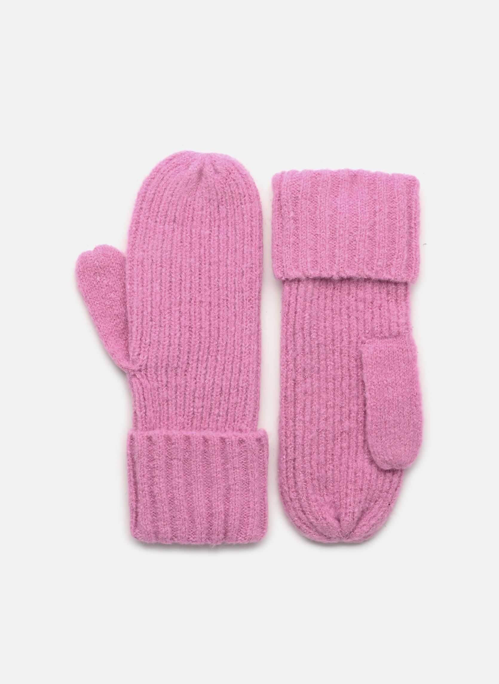 Fäustlinge IAIVO MITTEN damen rosa Ichi Fäustlinge IAIVO MITTEN damen rosa Super Pink