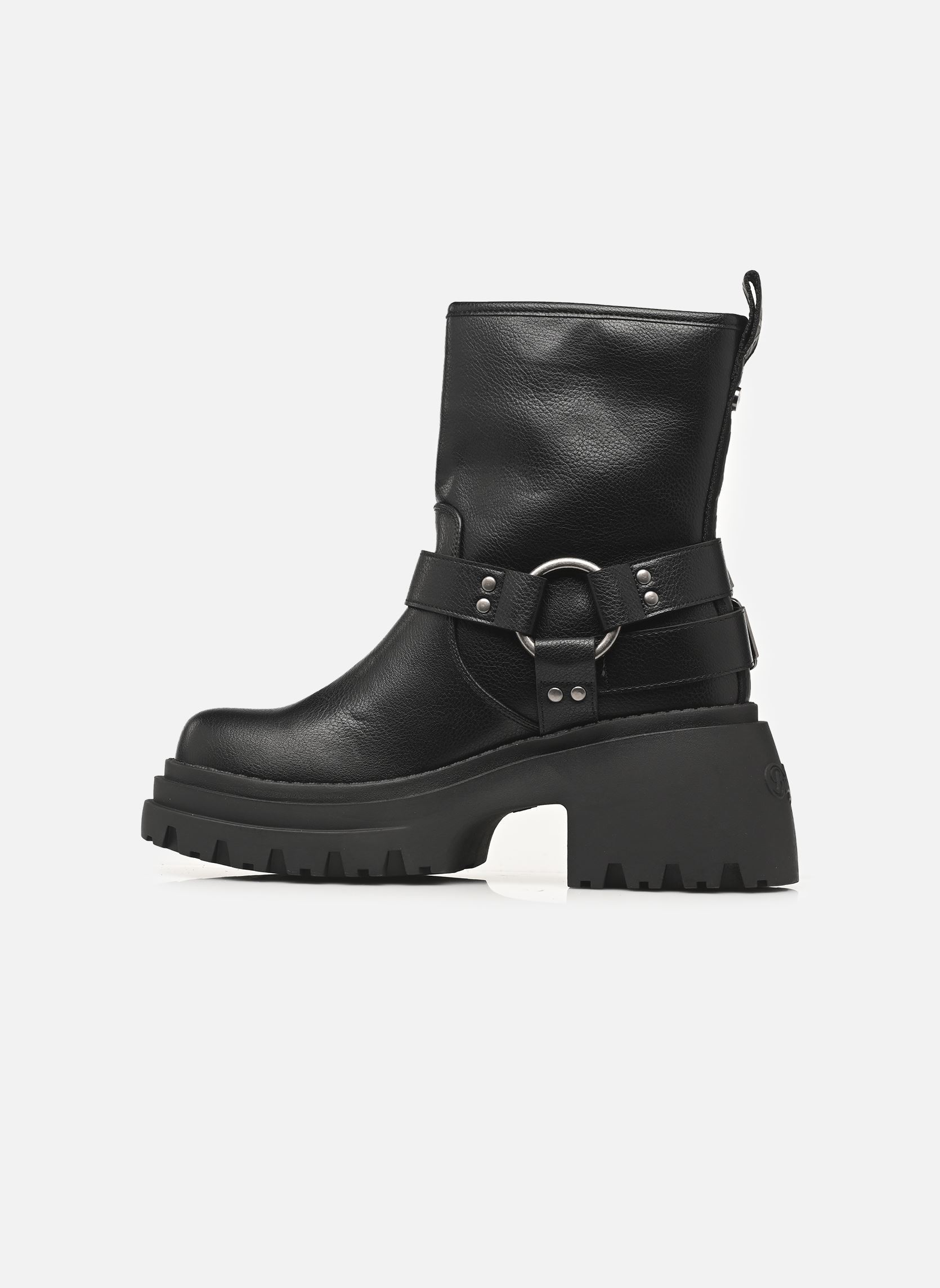 Geschnürte Stiefeletten BFL BRAVR BIKER LO damen schwarz Buffalo Geschnürte Stiefeletten BFL BRAVR BIKER LO damen schwarz BLACK