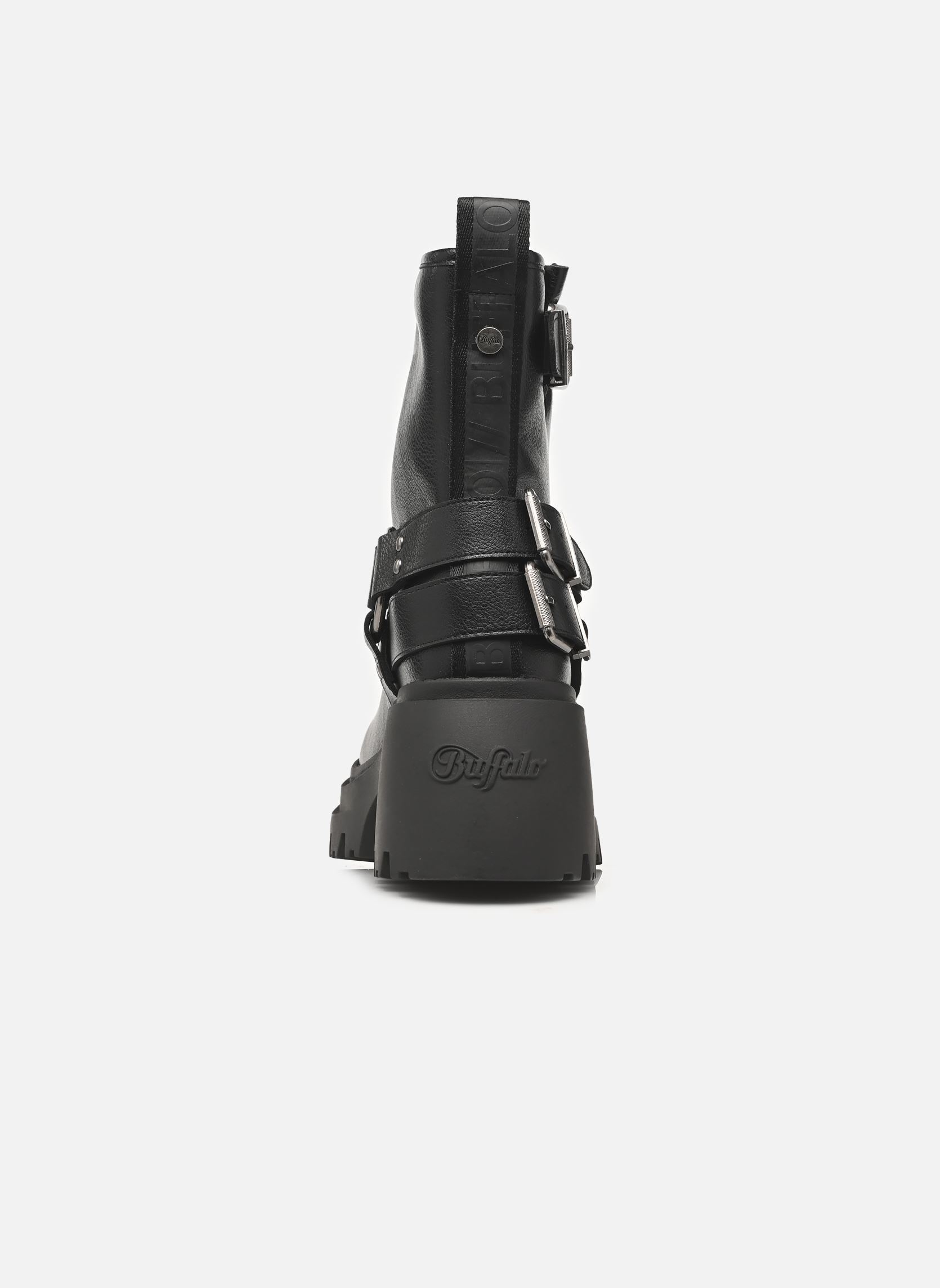 Geschnürte Stiefeletten BFL BRAVR BIKER LO damen schwarz Buffalo Geschnürte Stiefeletten BFL BRAVR BIKER LO damen schwarz BLACK
