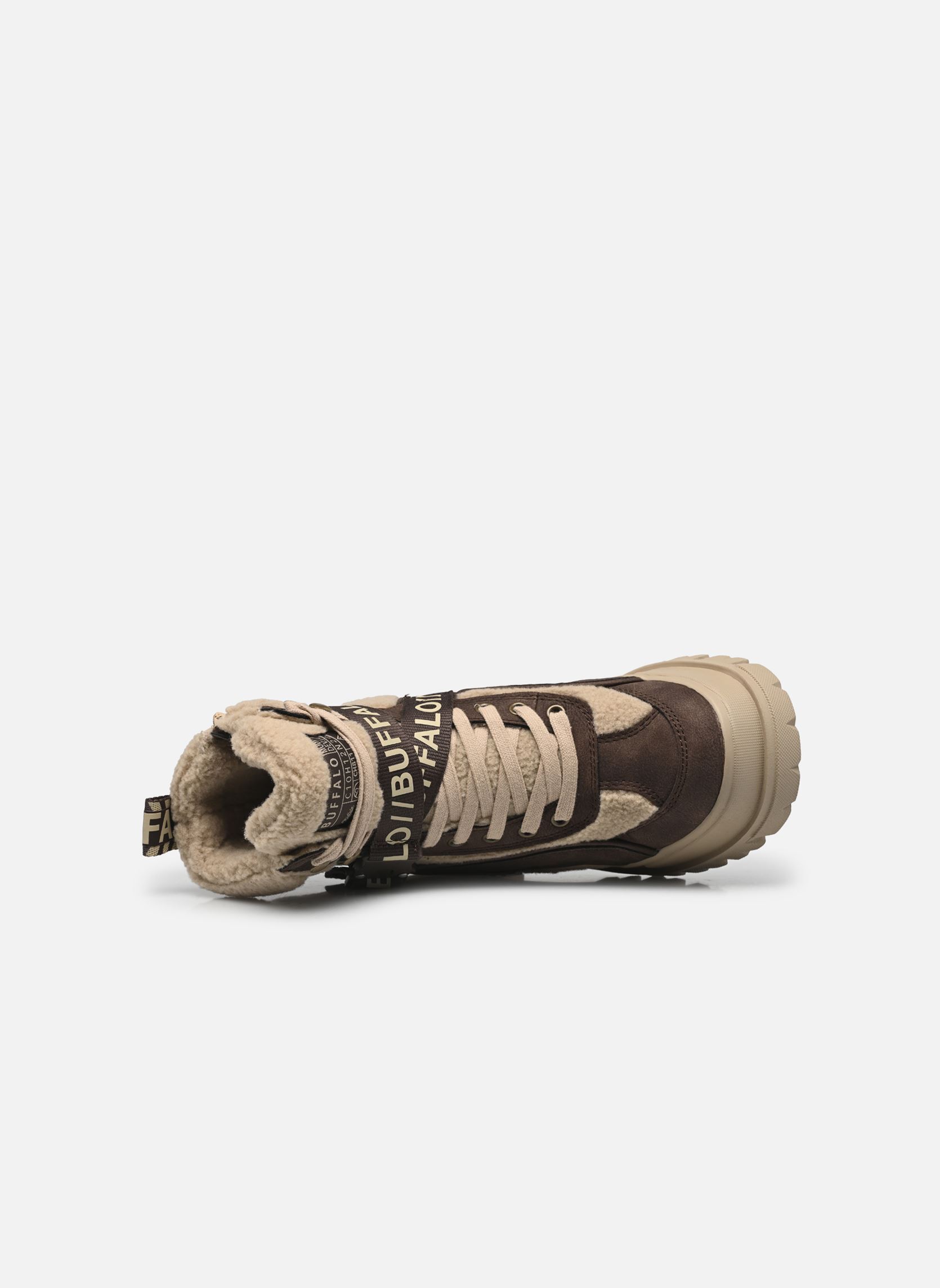 Veterlaarsjes ASPHA COM1 WARM dames beige Buffalo Veterlaarsjes ASPHA COM1 WARM dames beige Brown/beige