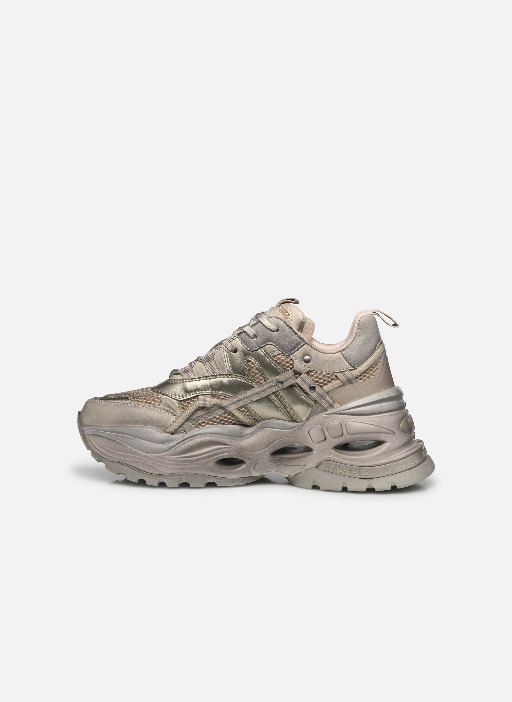Zapatillas TRIPLET HOLLOW VNTG mujer beige Buffalo Zapatillas TRIPLET HOLLOW VNTG mujer beige BEIGE/GOLD