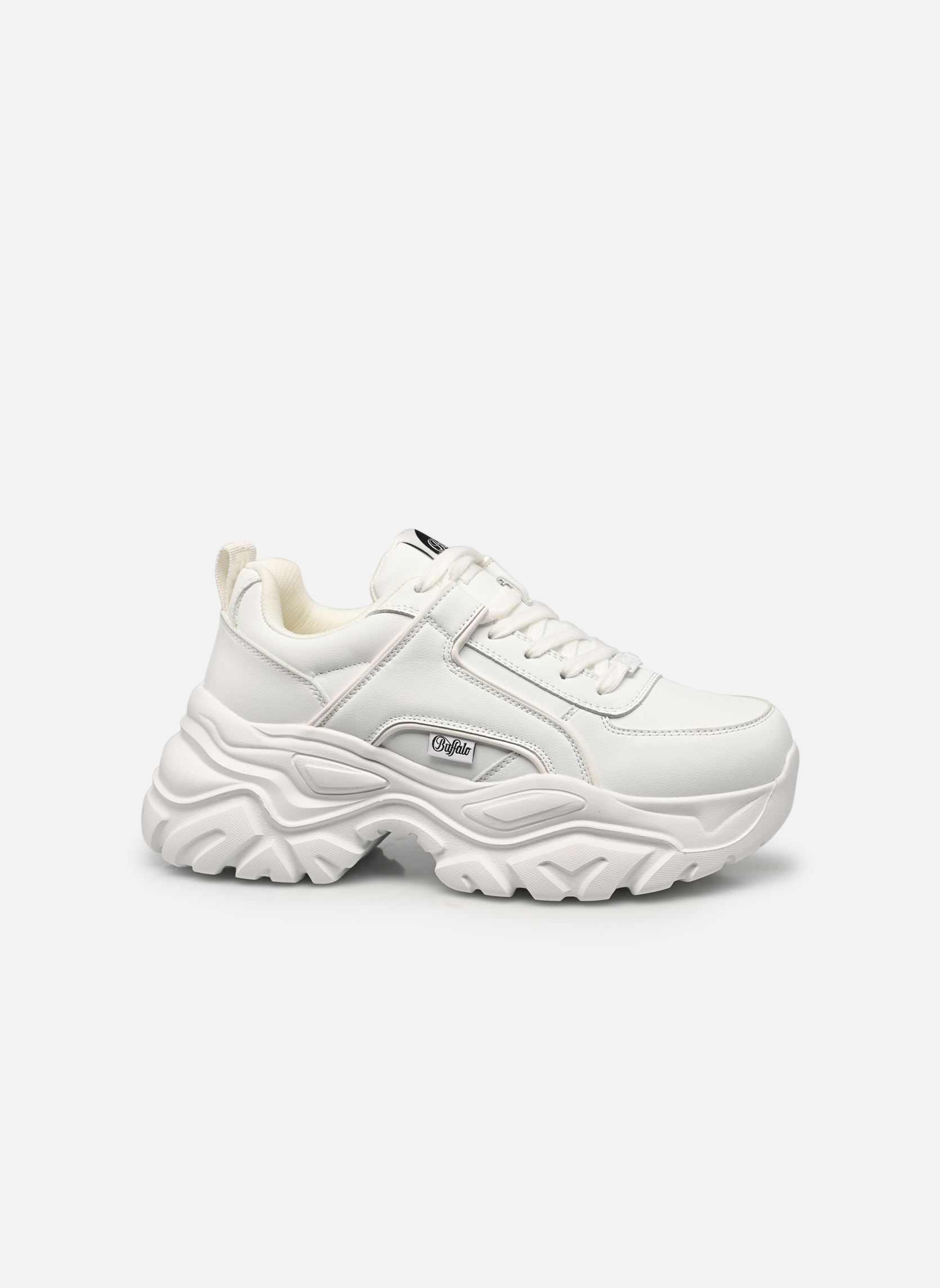 Sleehak sneakers BFL GALACTICA dames wit Buffalo Sleehak sneakers BFL GALACTICA dames wit WHITE
