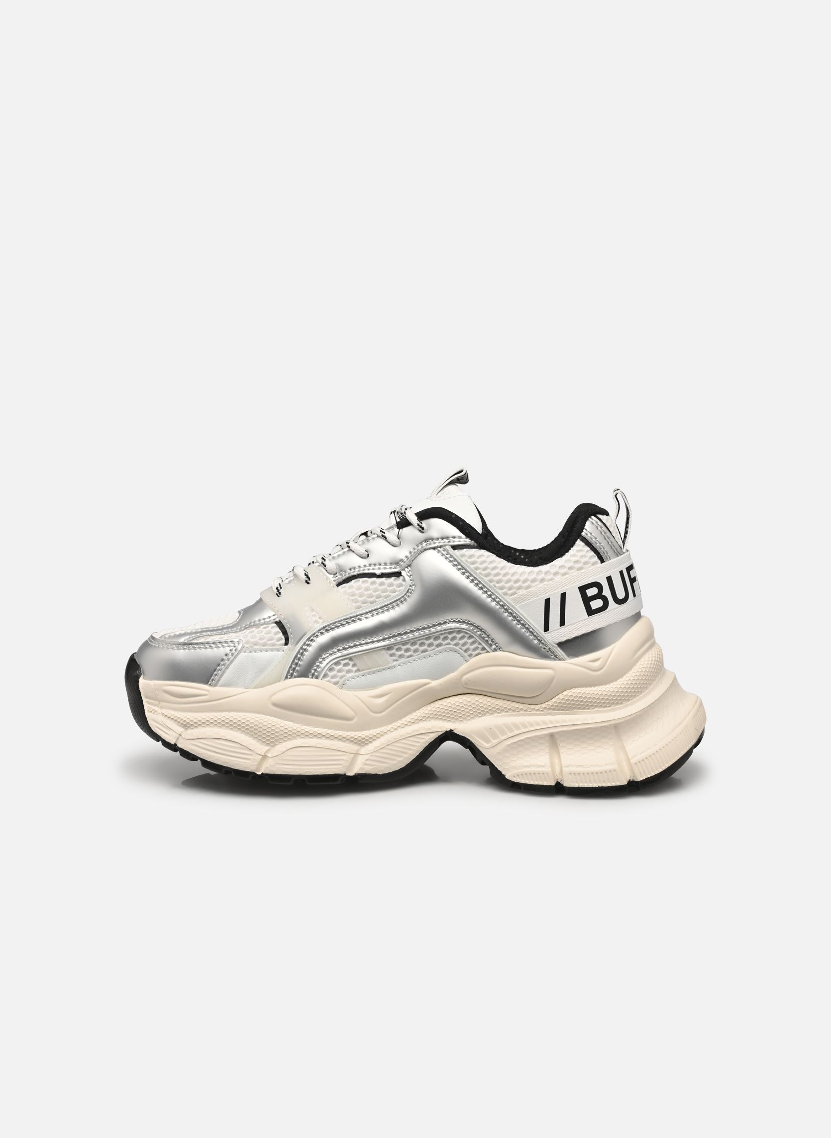 Baskets basses BFL PARA femme blanc Buffalo Baskets basses BFL PARA femme blanc WHITE/SILVER/BLACK
