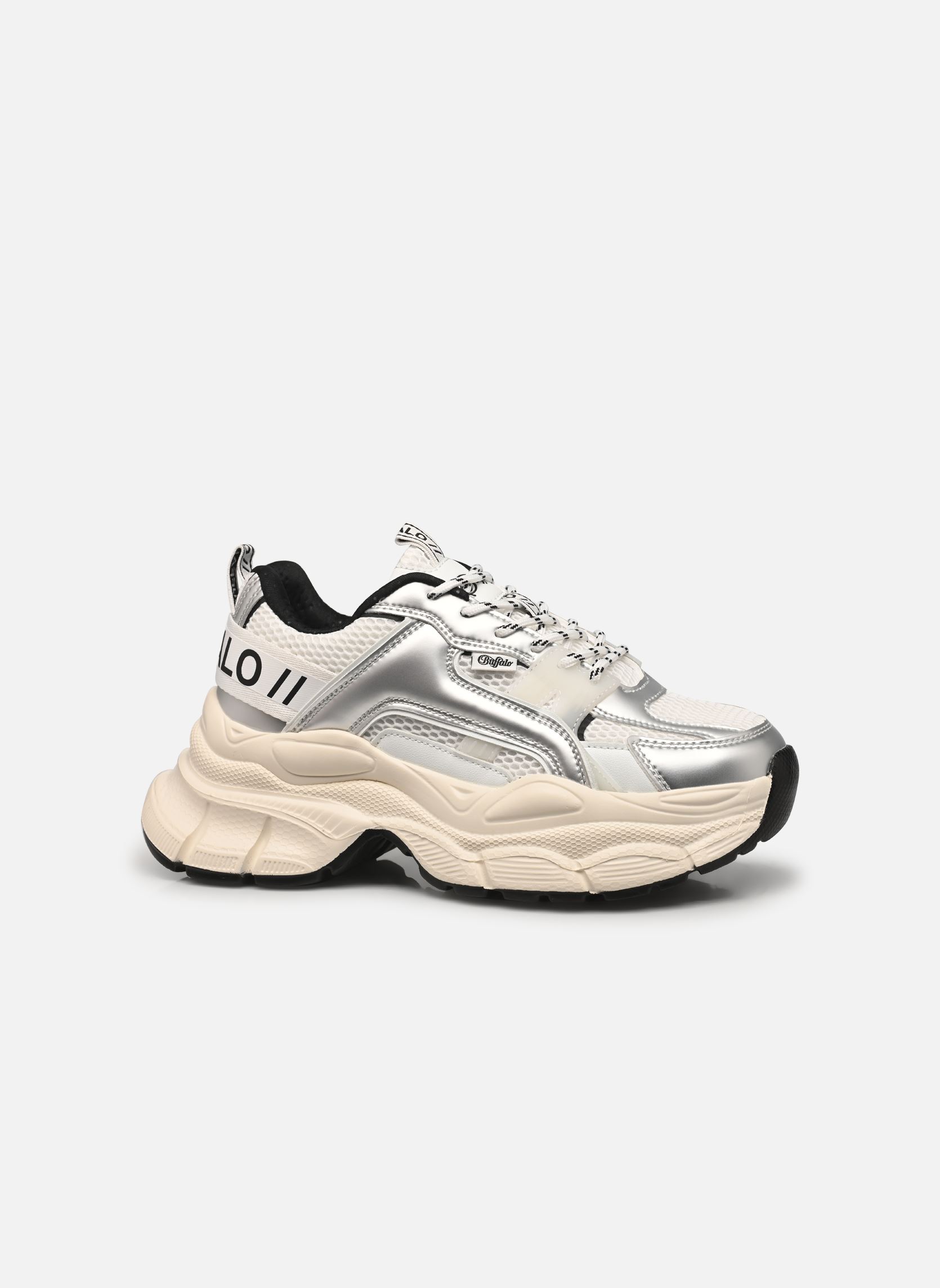 Baskets basses BFL PARA femme blanc Buffalo Baskets basses BFL PARA femme blanc WHITE/SILVER/BLACK