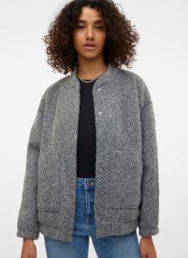 Blousons VMAMBER ELITE BOMBER JACKET NOOS femme bleu Vero Moda Blousons VMAMBER ELITE BOMBER JACKET NOOS femme bleu Medium Grey Melange