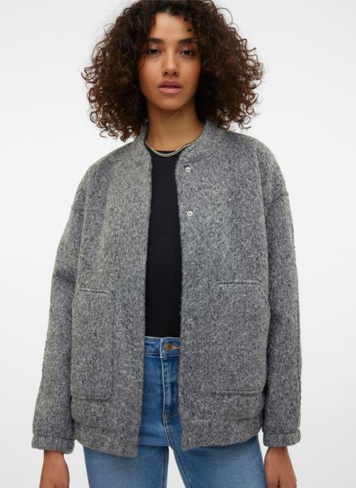 Vero Moda Blousons VMAMBER ELITE BOMBER JACKET NOOS femme bleu